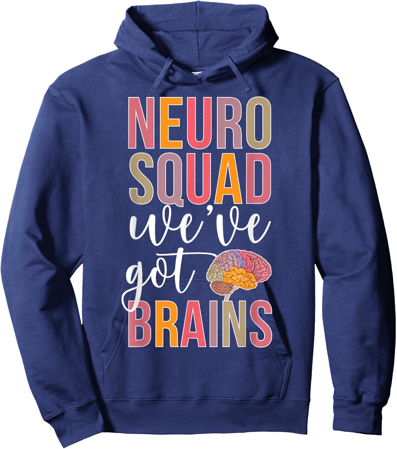Neuro Squad Neurologist Neuro Tech Neurology Team Hoodie - Hoodie | Navy