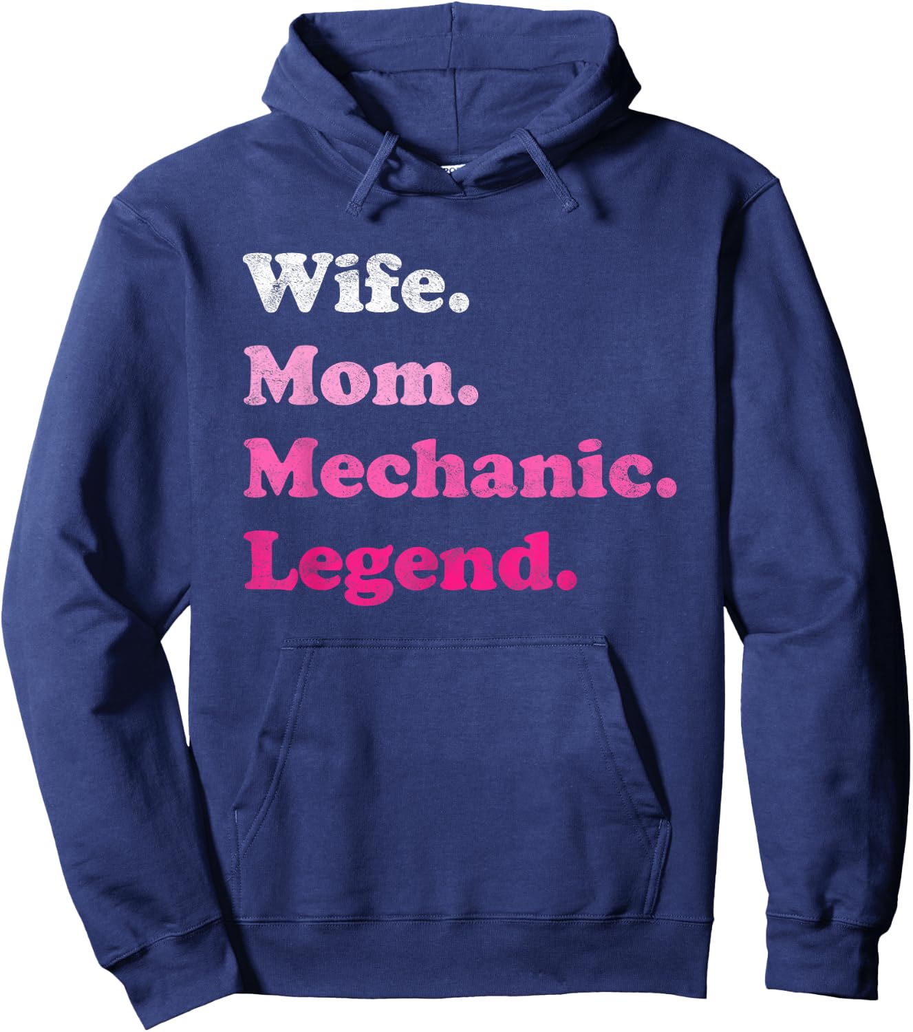 Mechanic or Auto Mechanic for Mom or Wife for Mother's Day Hoodie - Hoodie | Navy