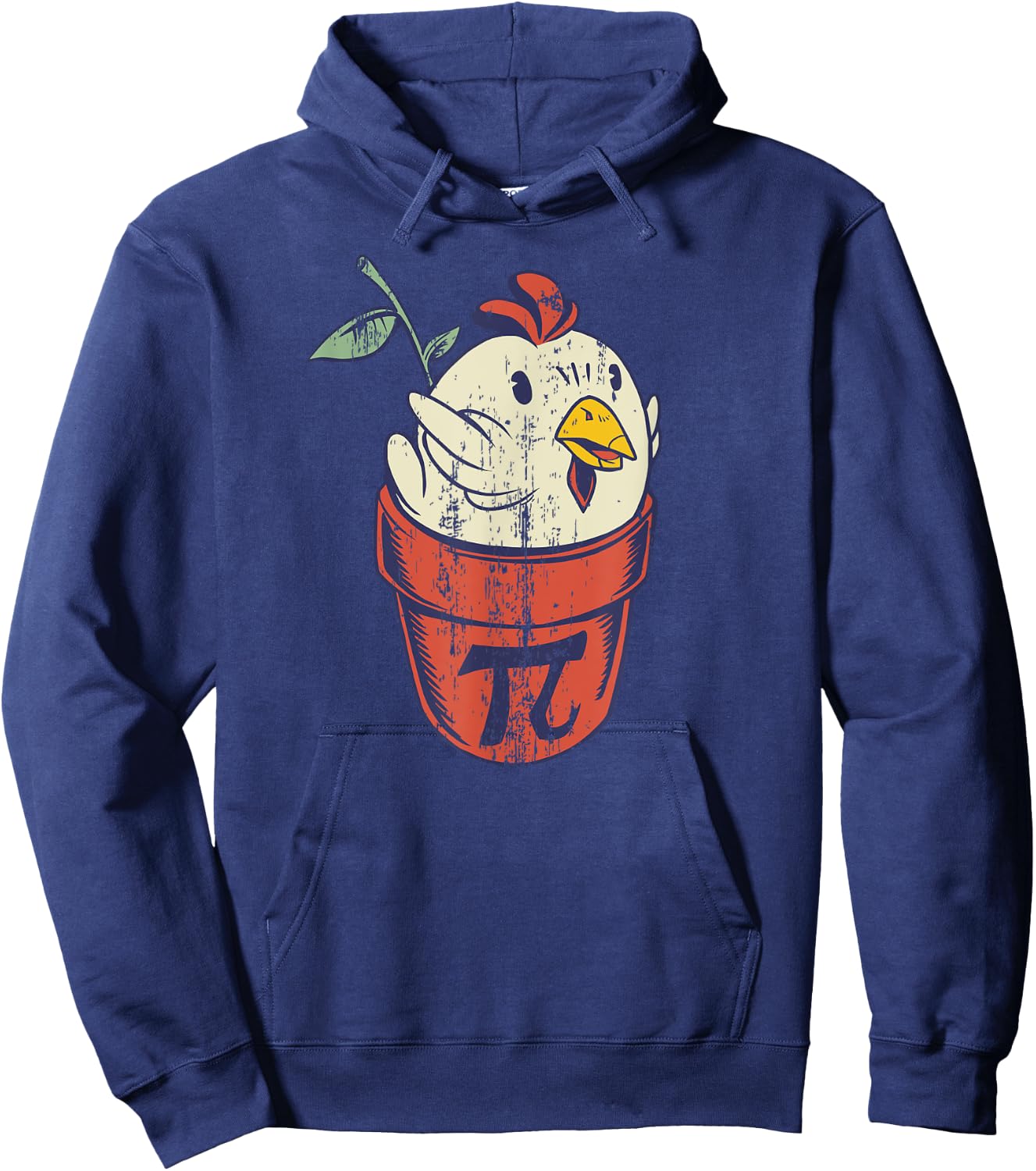 Chicken Pot PI Day Men Women Kids Math funny teacher Hoodie - Hoodie | Navy