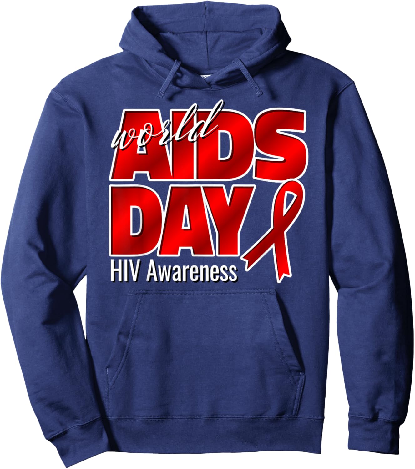 World AIDS Day 2025 Hoodie - Hoodie | Navy