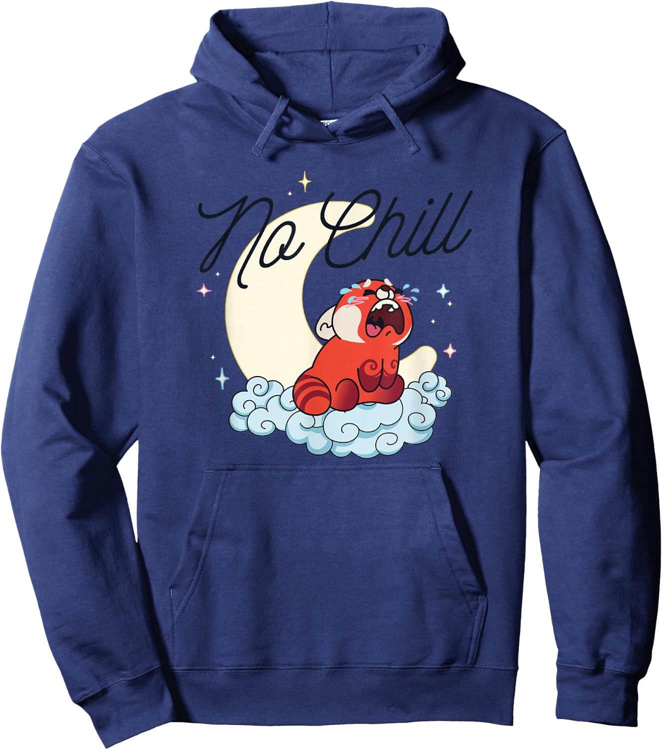 Disney Pixar Turning Red Mei Cry No Chill Hoodie - Hoodie | Navy