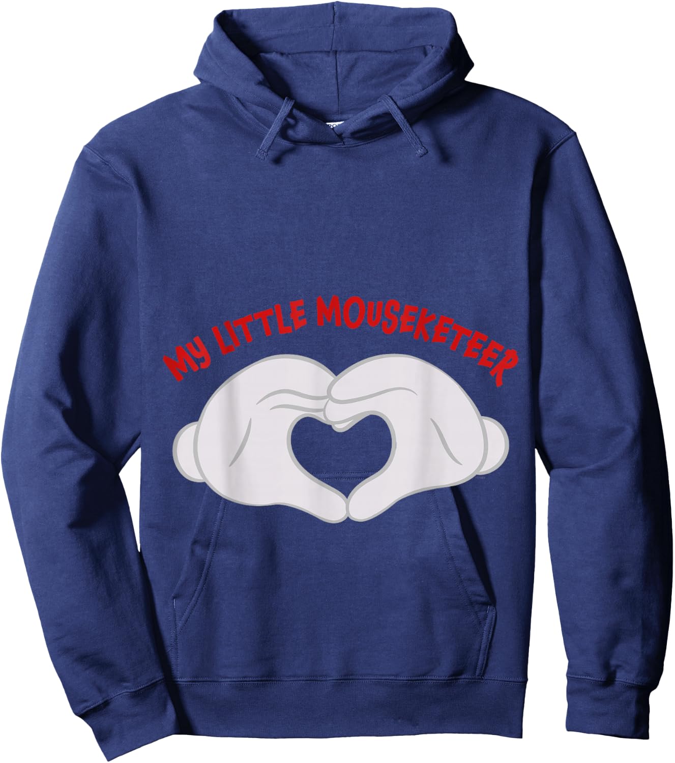 Disney Mickey Mouse My Little Mouseketeer Mom Small Hoodie - Hoodie | Navy