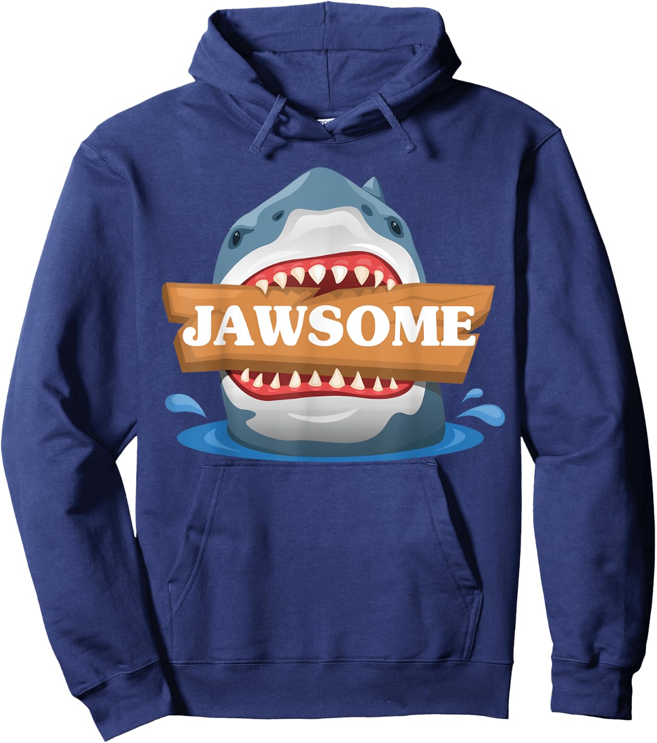 Awesome Shark Costume - Funny Jawsome Shark party Vacation Hoodie - Hoodie | Navy