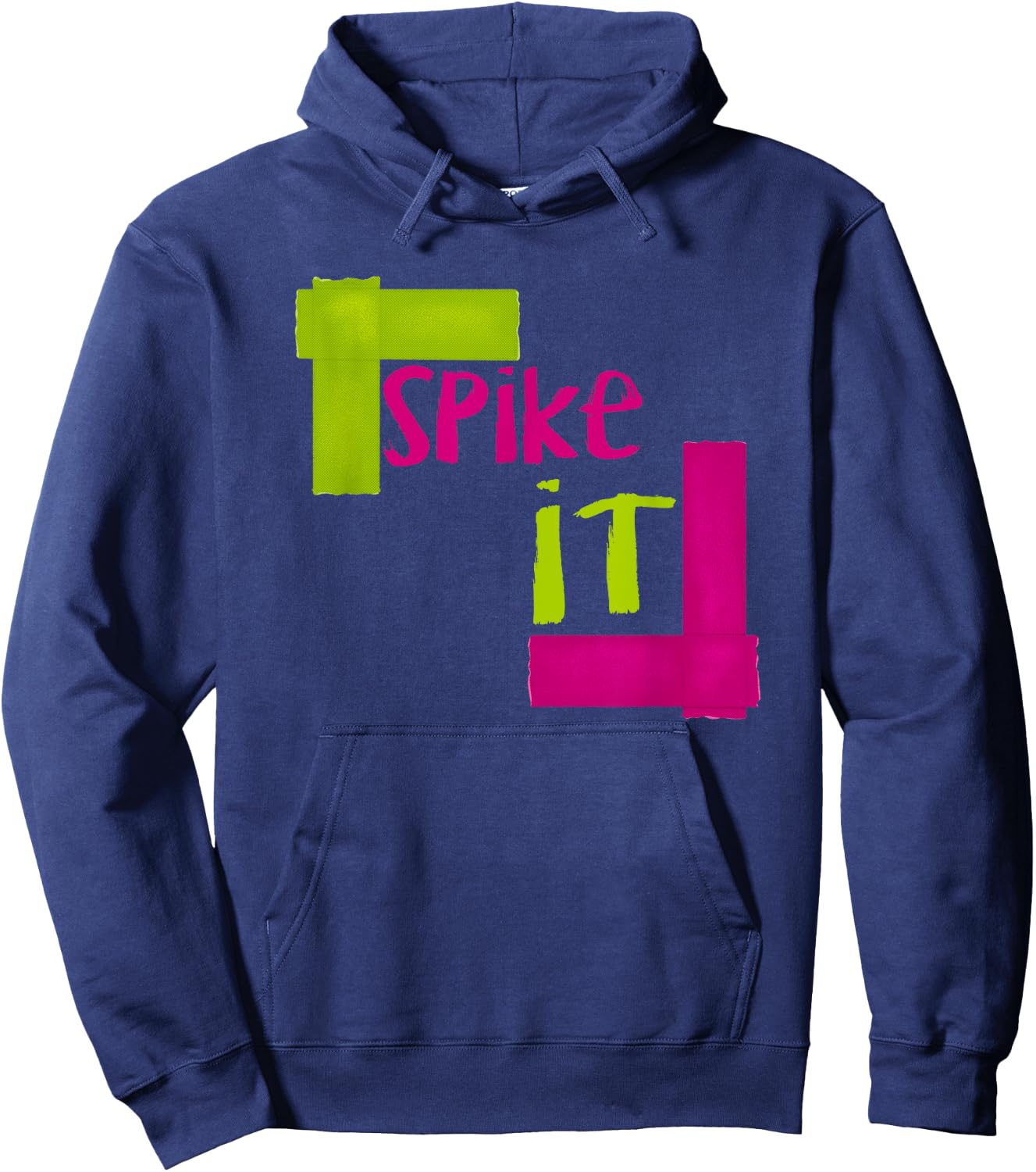 Spike It - Gaff Tape for Stage Managers, Actors, and Techs Hoodie - Hoodie | Navy