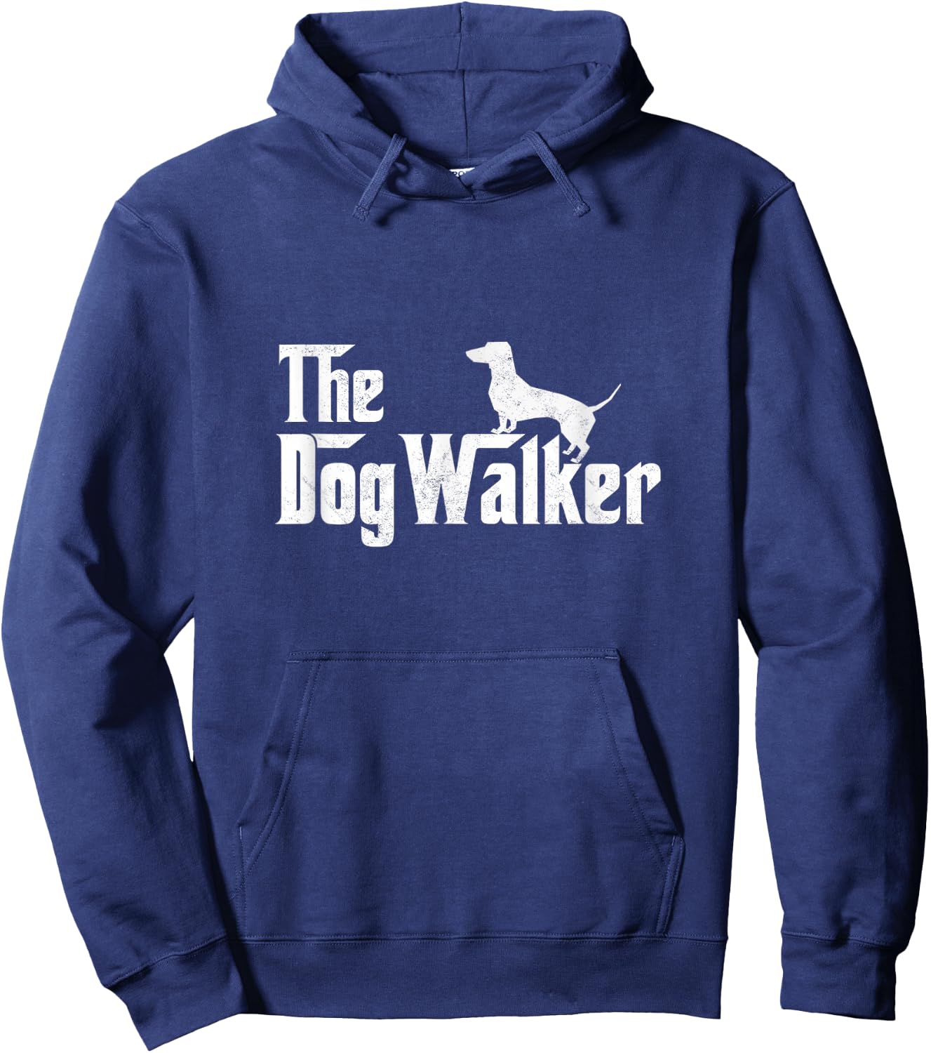 The Dogwalker Professional Dog Walkers Dogs Lover Puppies Hoodie - Hoodie | Navy