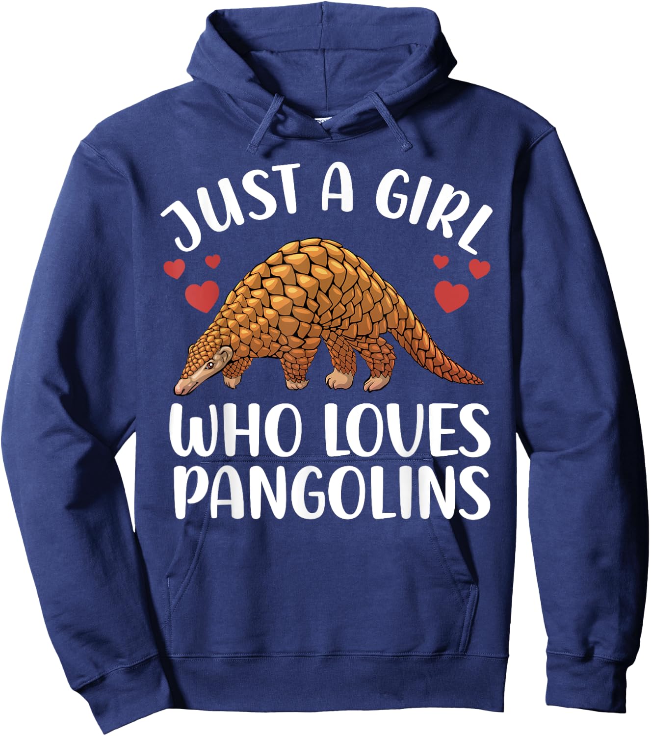 Pangolin Gift Pangolin Lover Accessories & Stuff Women Girls Kids Wildlife Animal Pangolins Hoodie - Hoodie | Navy