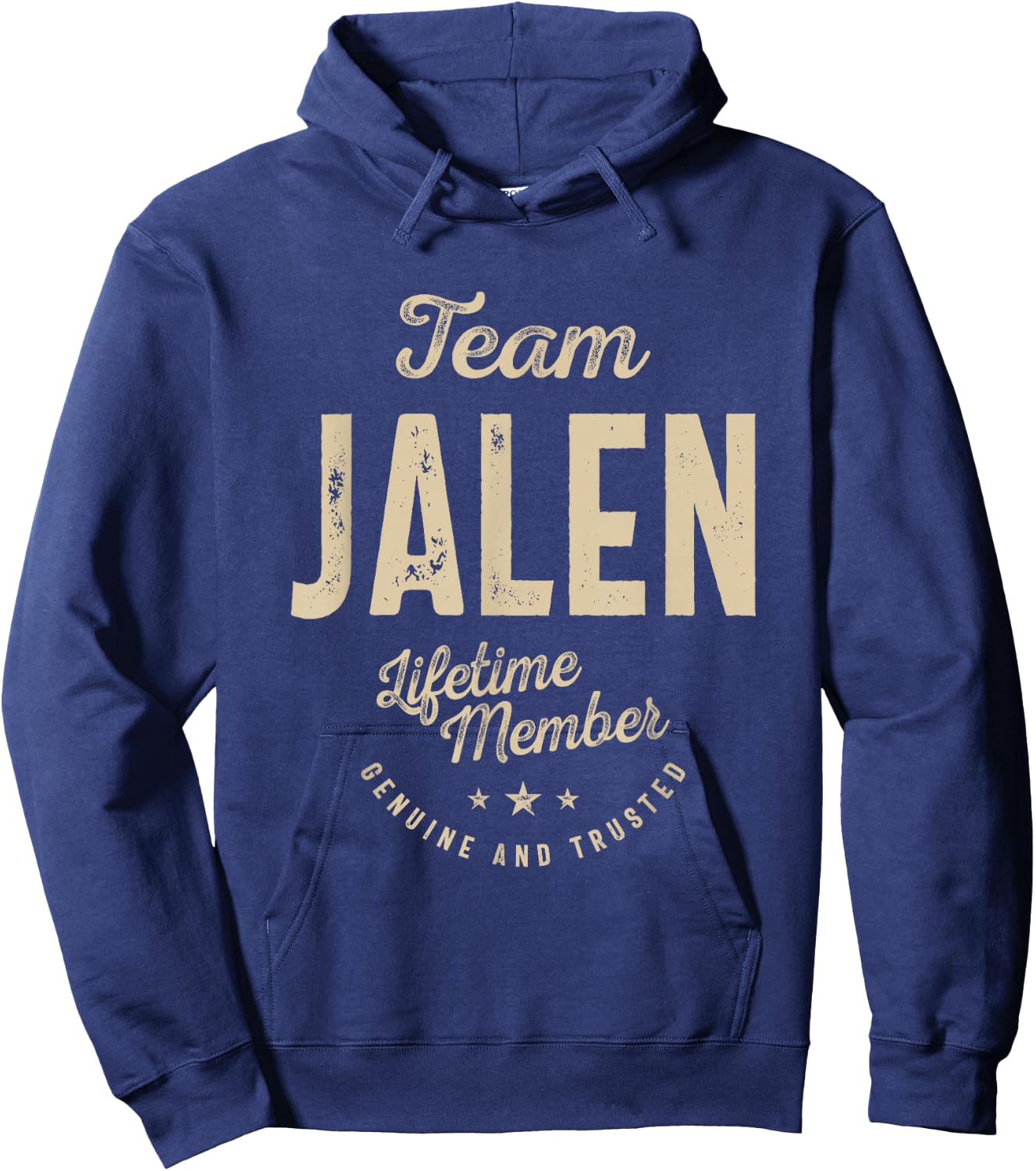 Team Jalen Lifetime Member - Name Jalen Hoodie - Hoodie | Navy