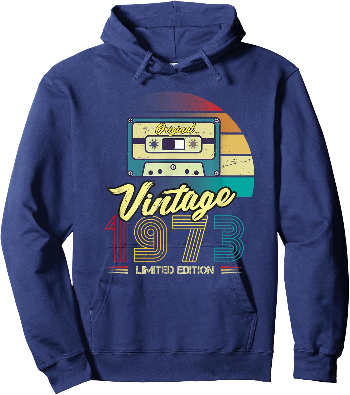 50th Birthday Vintage 1973 Funny Its My Birthday Hoodie - Hoodie | Navy
