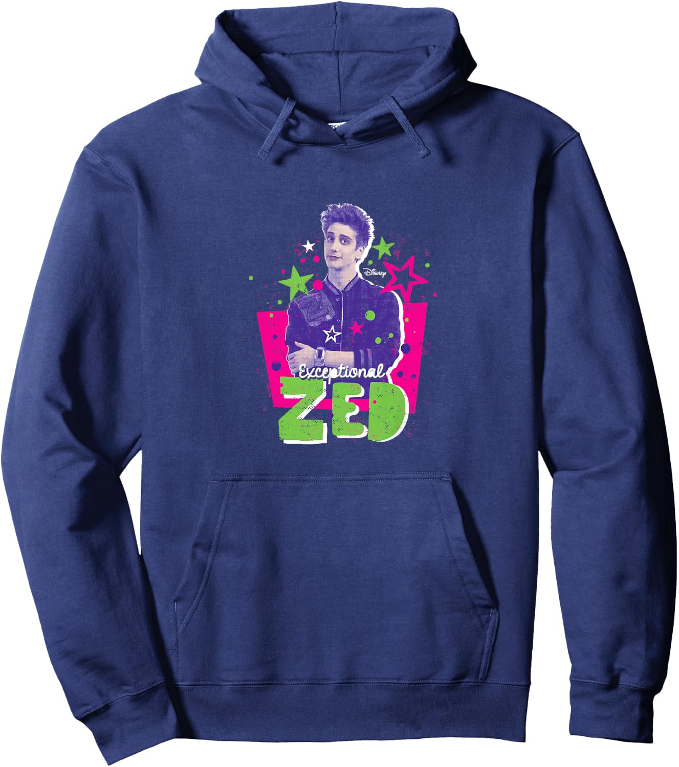 Kids Zombies - Exceptional Zed Stars Hoodie - Hoodie | Navy