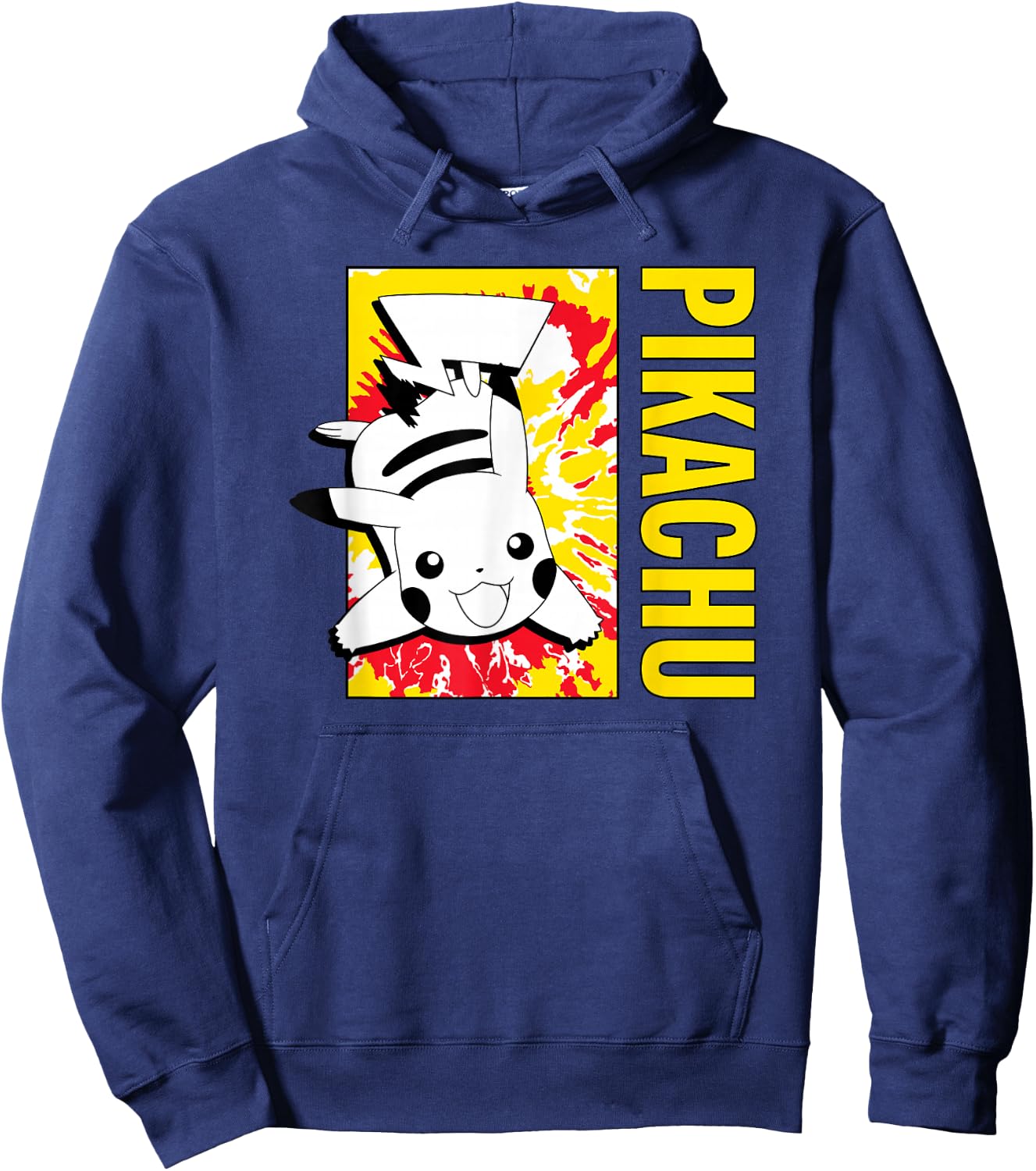 Pokémon - Tie Dye Pikachu Hoodie - Hoodie | Navy