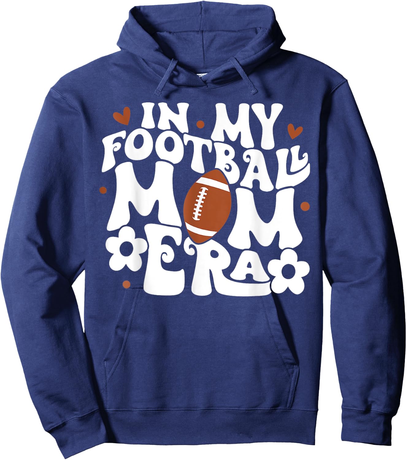 In My Football Mom Era Hoodie - Hoodie | Navy