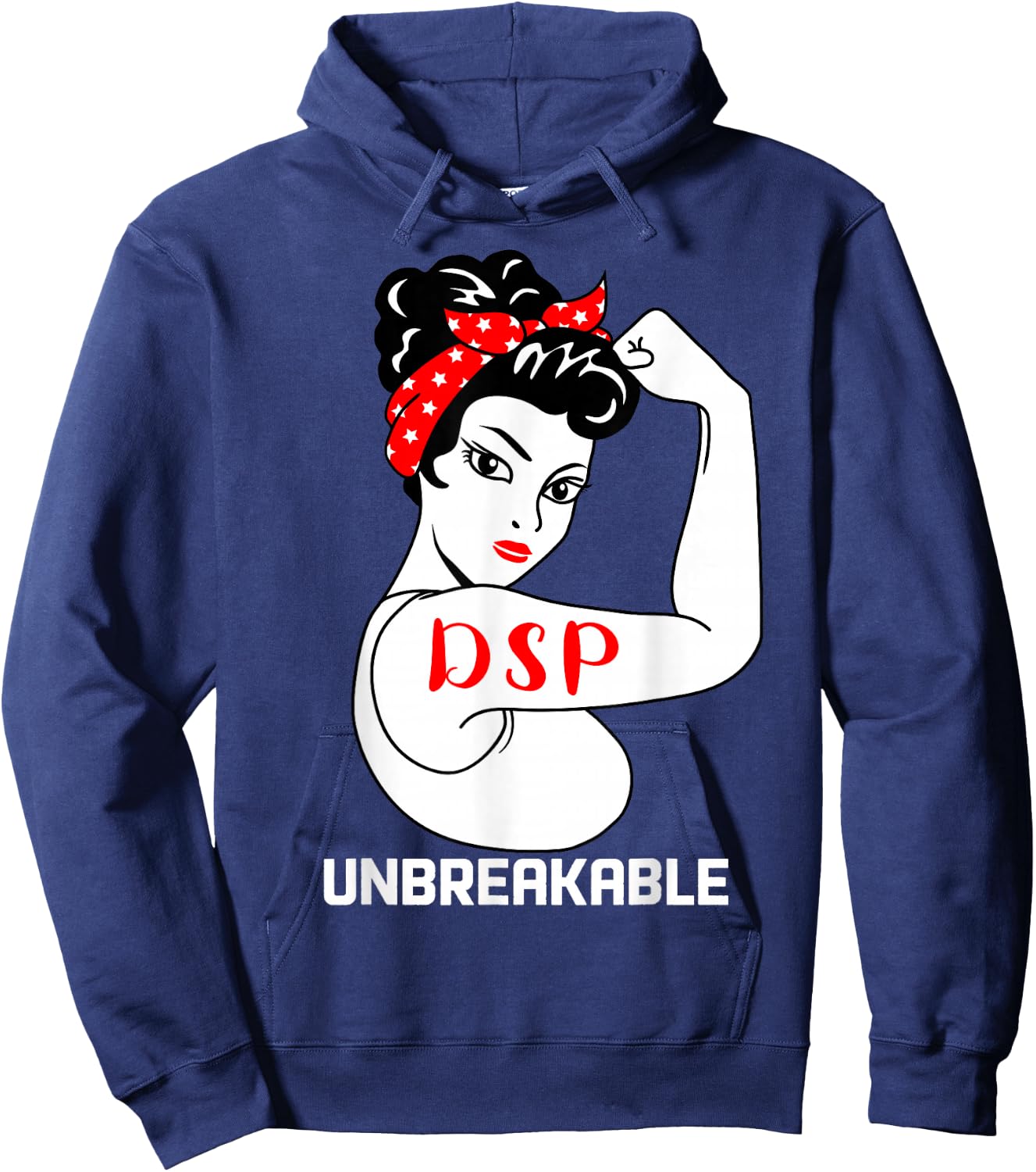 DSP Unbreakable Funny Direct Support Professional Hoodie - Hoodie | Navy