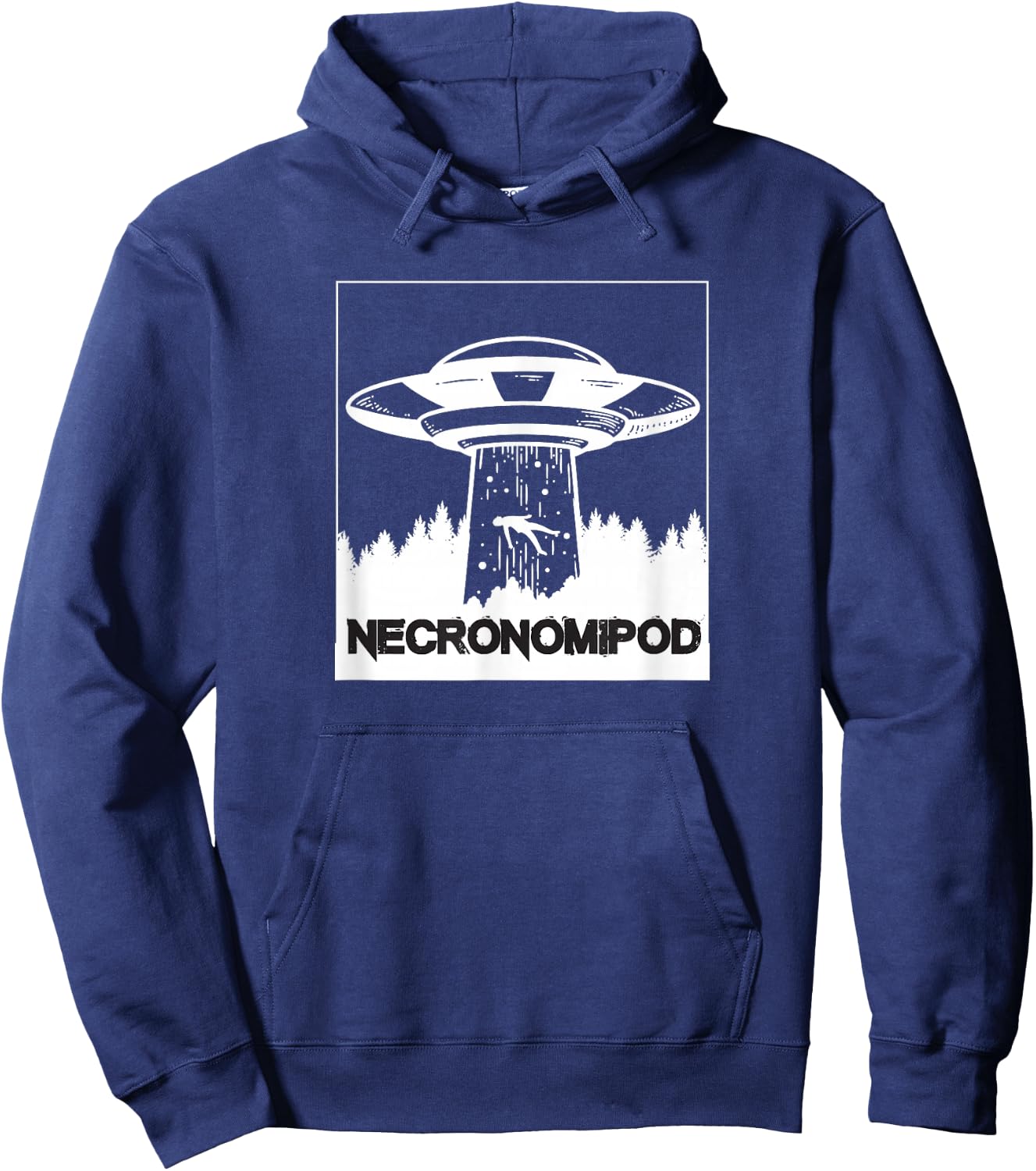 Necronomipod UFO Abduction Hoodie - Hoodie | Navy