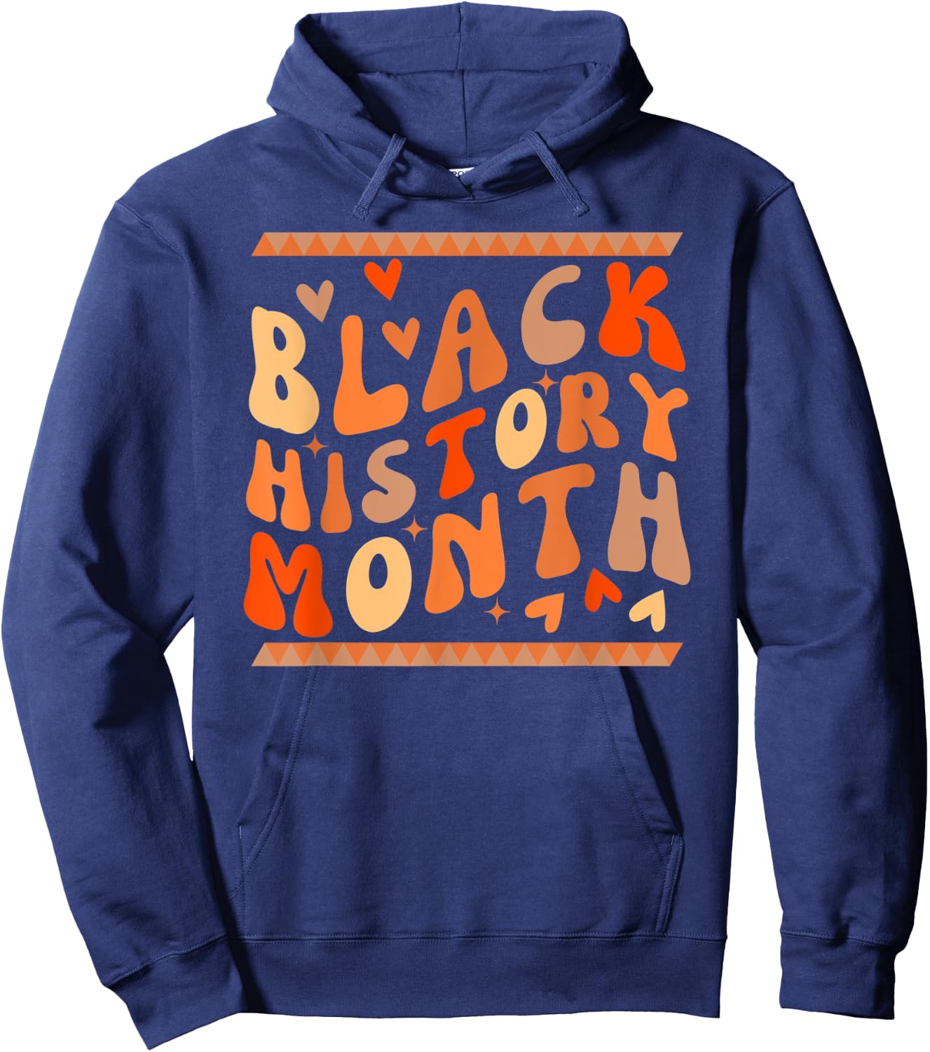 Black History Month One Month Cant Hold Our History 24-7-365 Hoodie - Hoodie | Navy