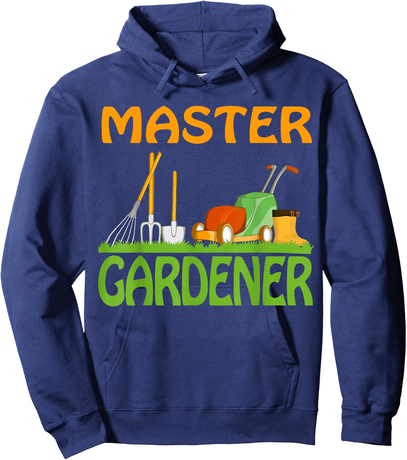 Master Gardener Funny Gardening Planting Garden Lover Outfit Hoodie - Hoodie | Navy