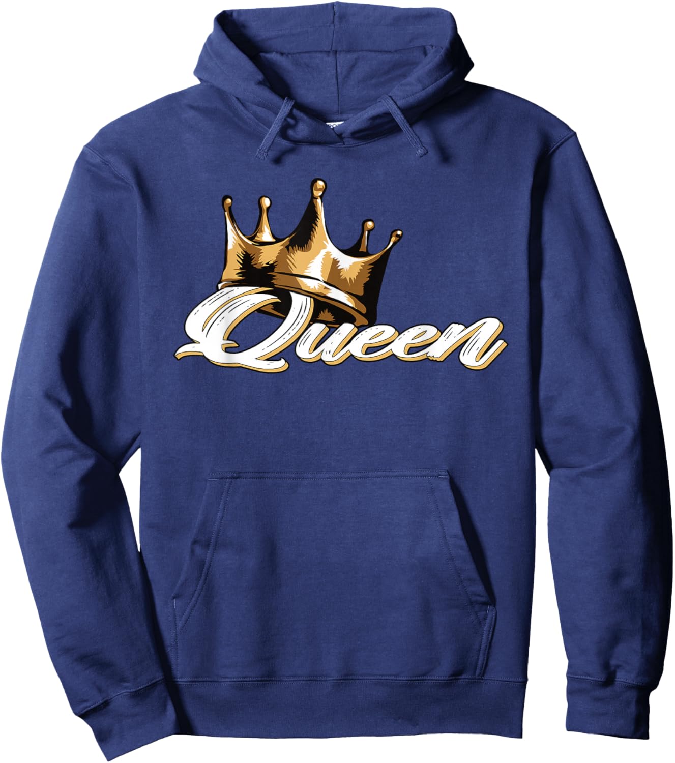 Awesome Queen Crown Crown me font queen Hoodie - Hoodie | Navy