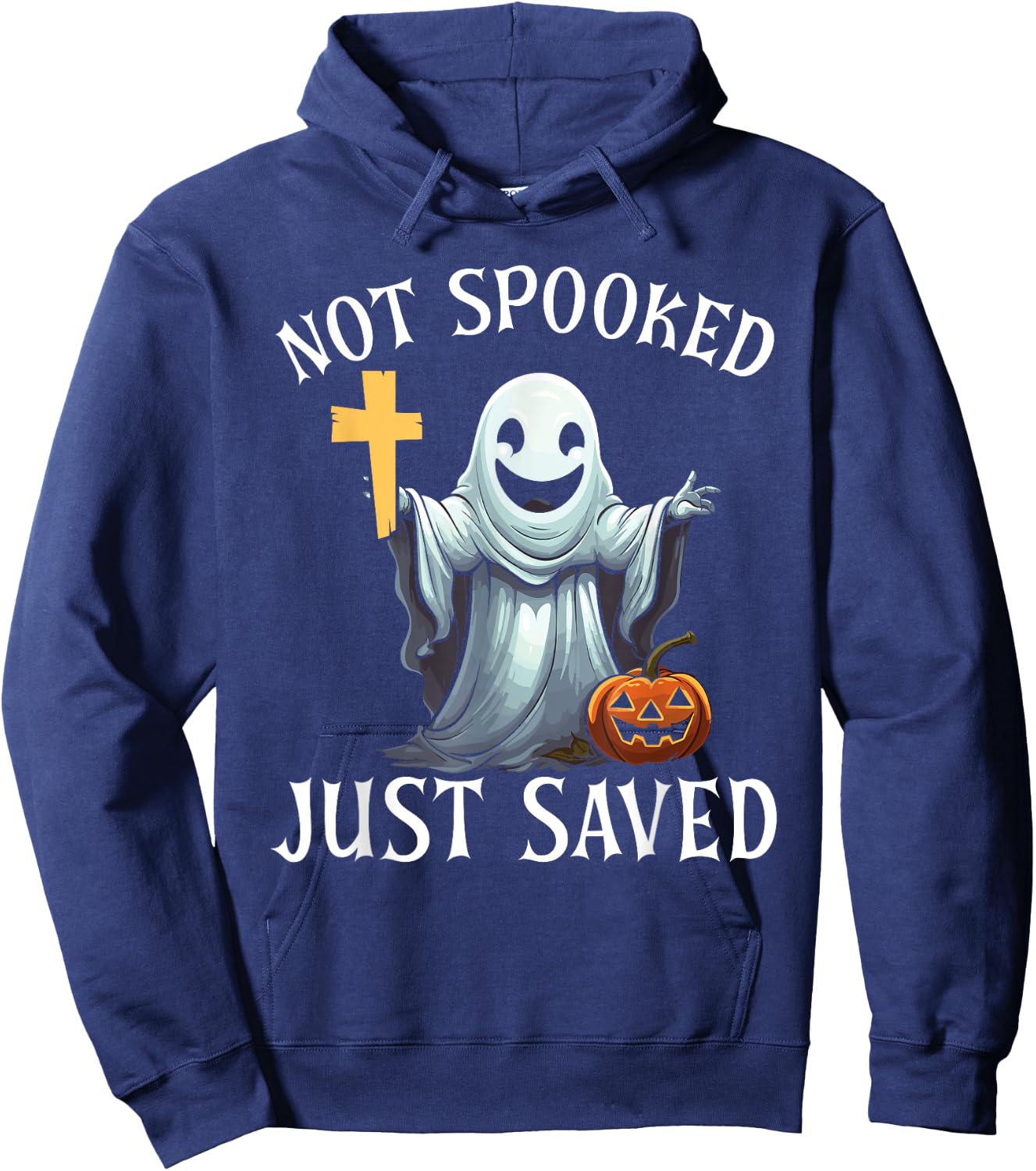 Christian Halloween Jesus Christ Trick Or Treat Christianity Hoodie - Hoodie | Navy