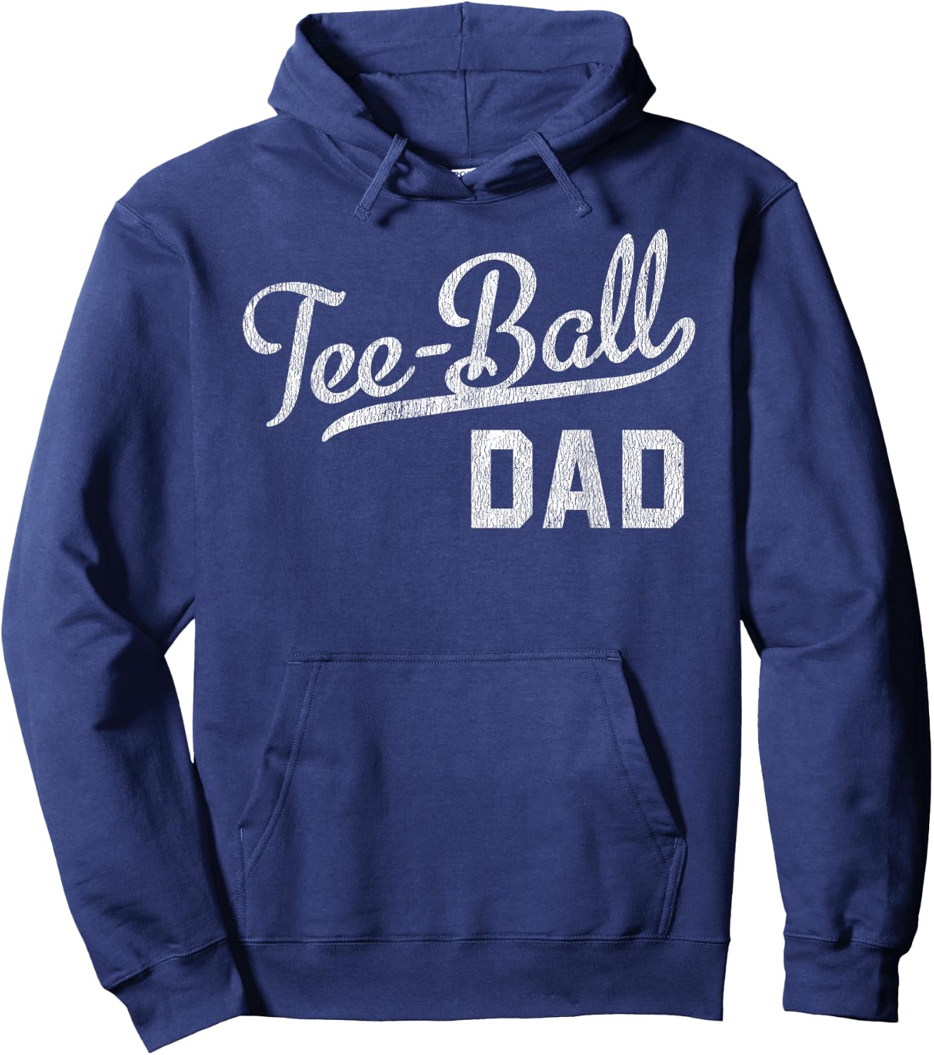 ball Dad Proud Baseball Daddy T Ball Dad Hoodie - Hoodie | Navy