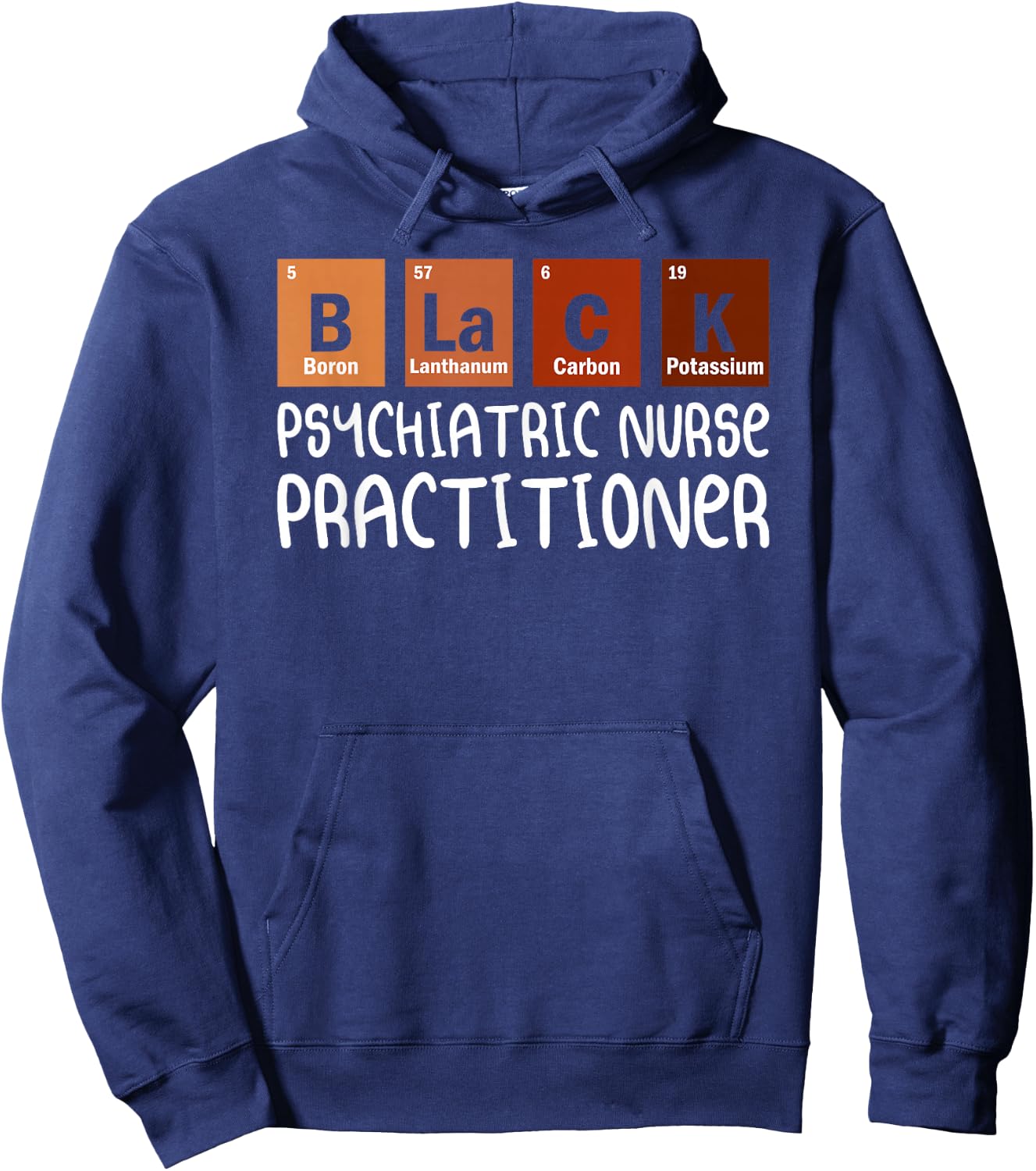 Psych NP Psychiatric Nurse Practitioner Nurses Day Hoodie - Hoodie | Navy