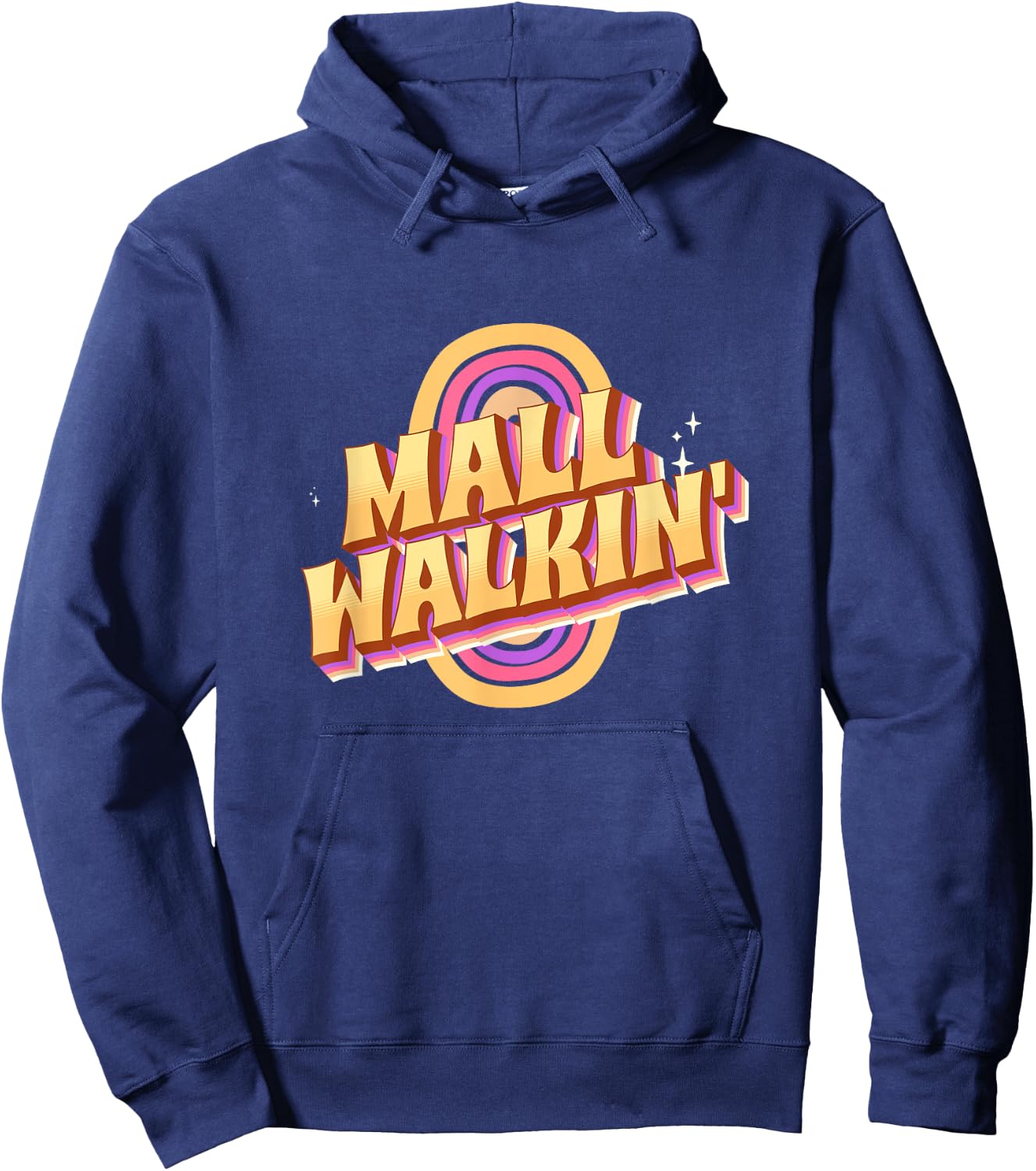 Mall Walker Workout Walking Funny Style Hoodie - Hoodie | Navy