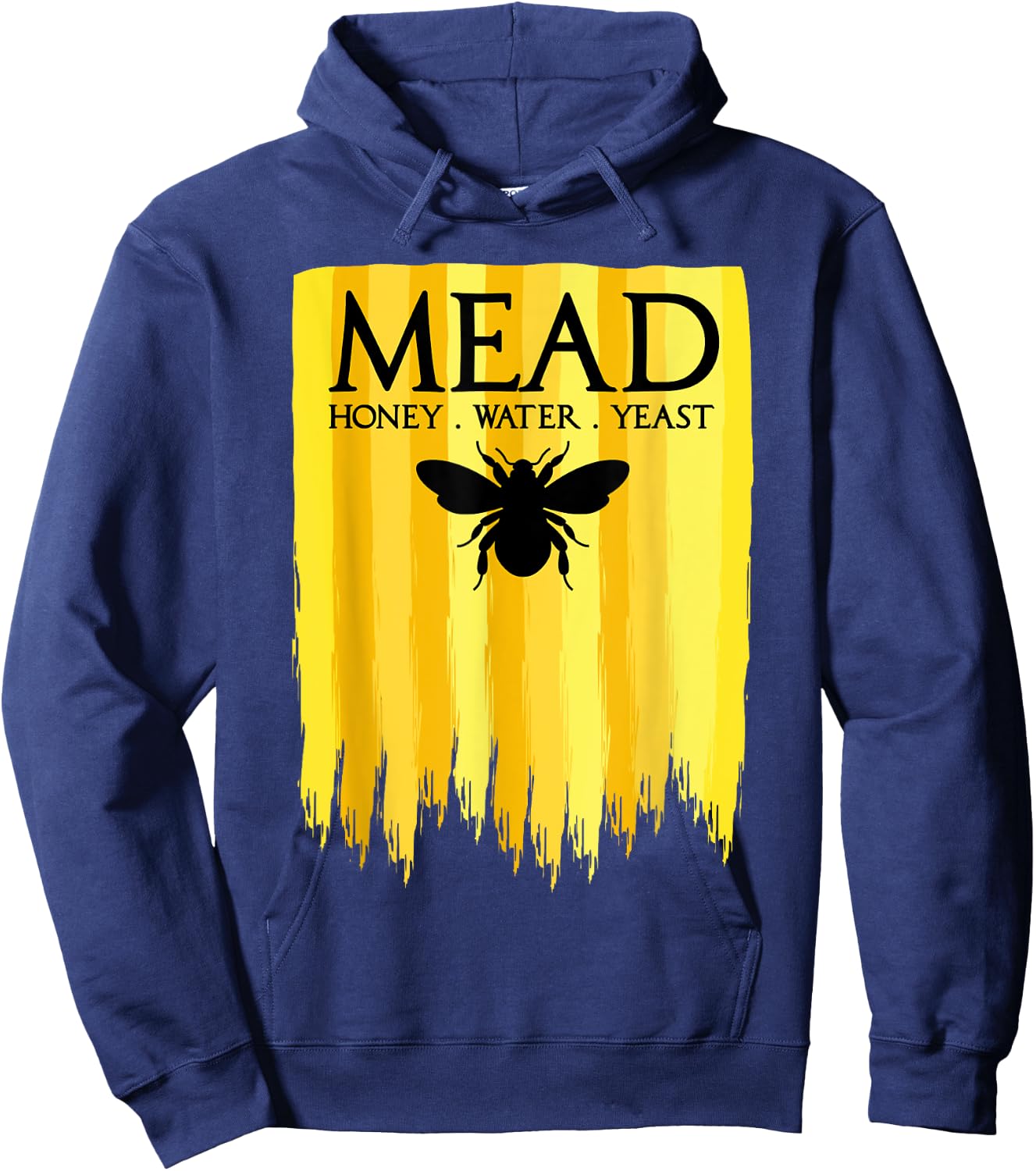 Mead Maker Honey Bee Homebrewer Drinker Hoodie - Hoodie | Navy