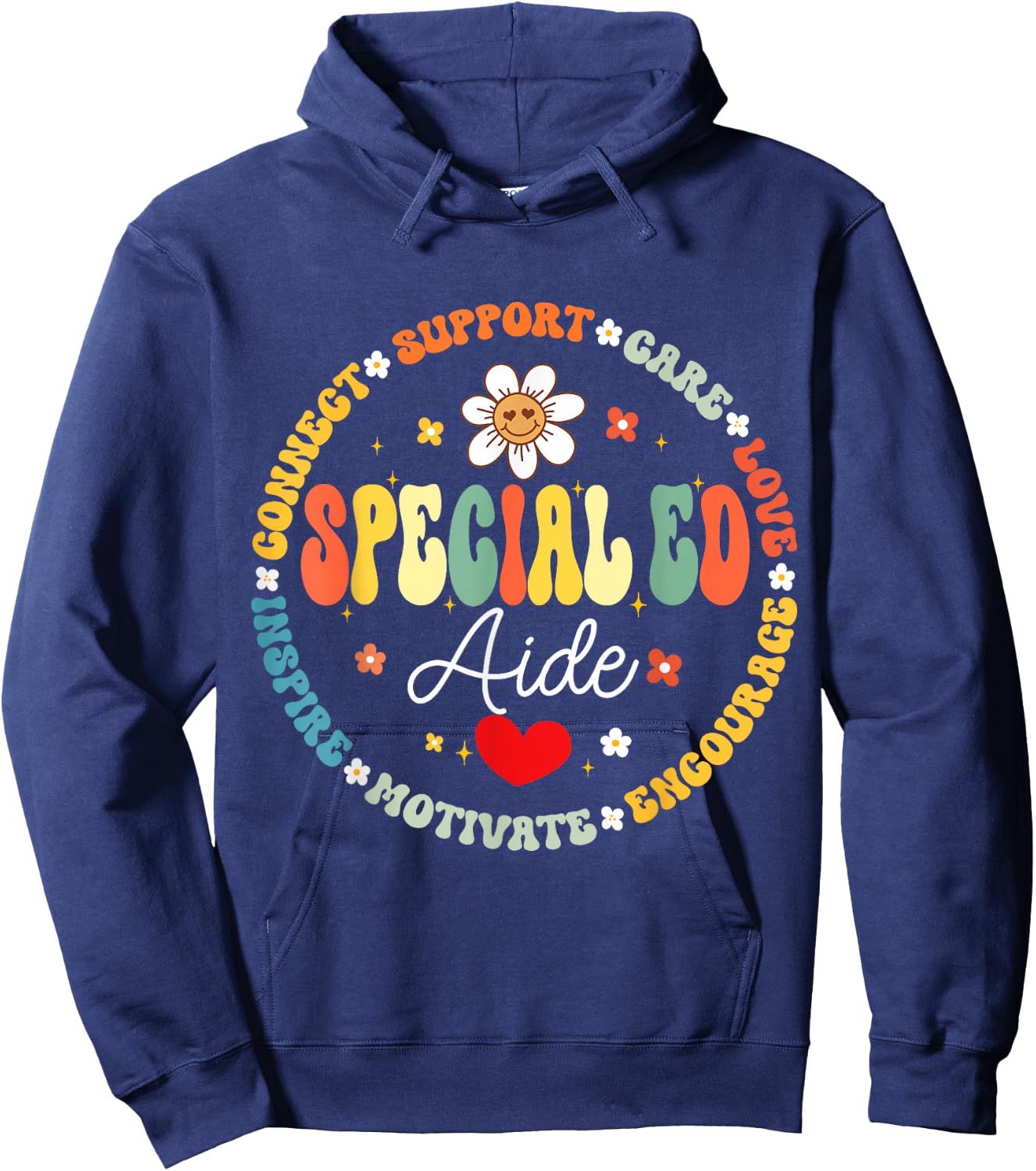 Special Education Teacher Special ED Aide Life SPED Hoodie - Hoodie | Navy