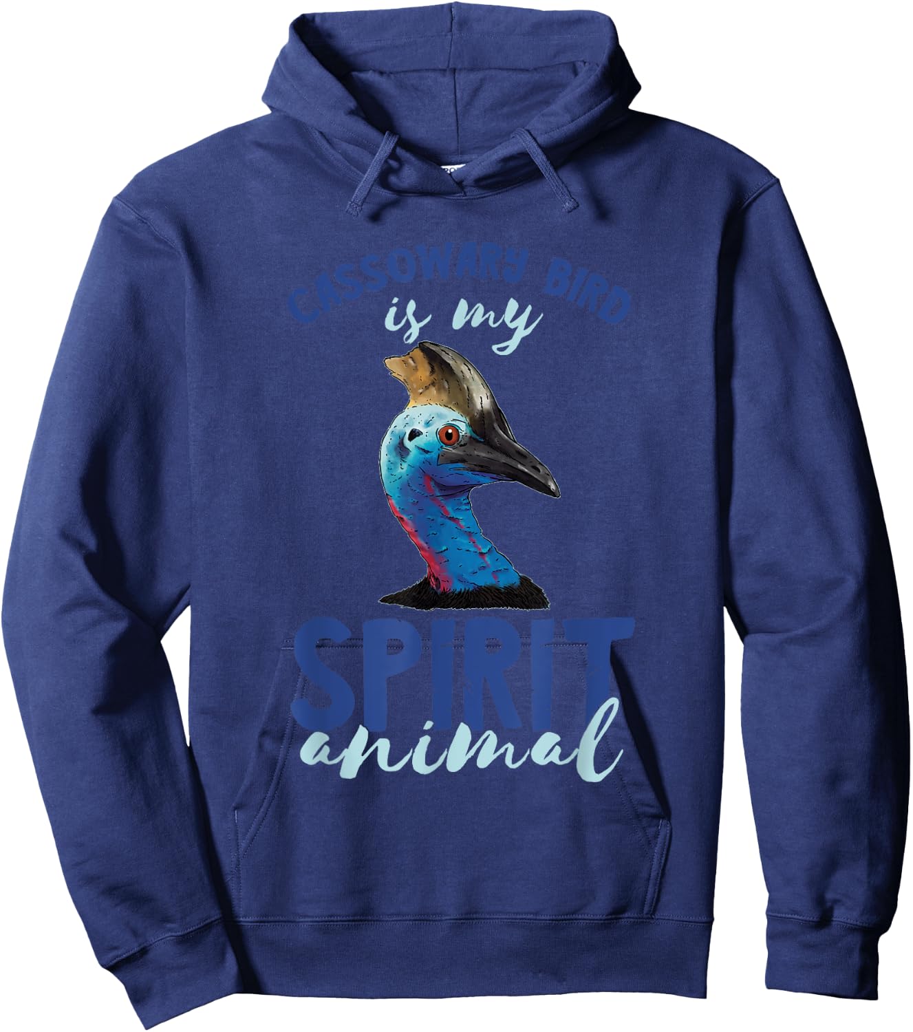 Cassowary Bird My Spirit Animal Cassowary Lover Cassowaries Hoodie - Hoodie | Navy