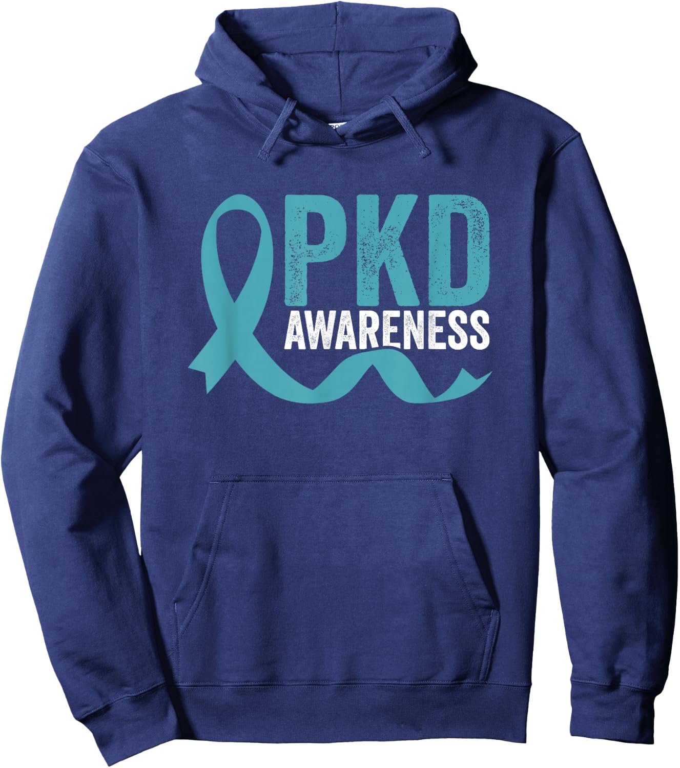 PKD Awareness Polycystic Kidney Disease Warrior Fighter Hoodie - Hoodie | Navy