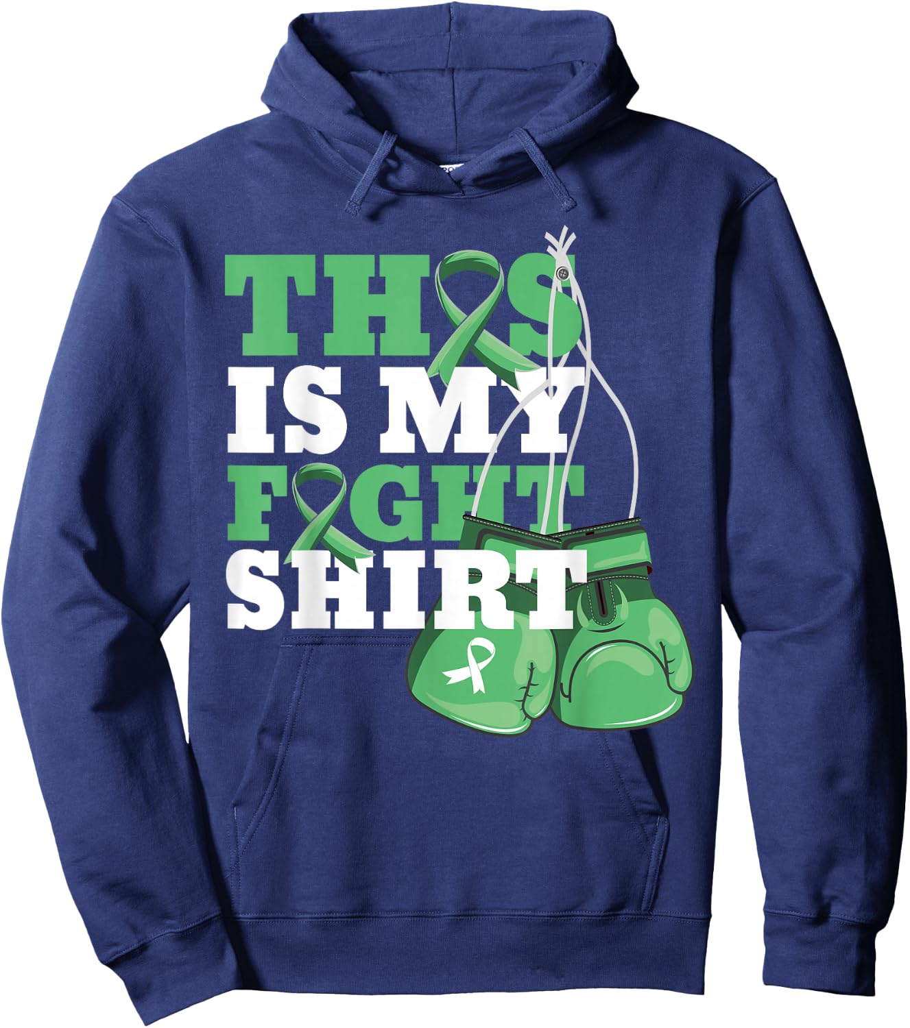 This Is My Fight Shirt Liver Disease Fighter Support Strong Hoodie - Hoodie | Navy
