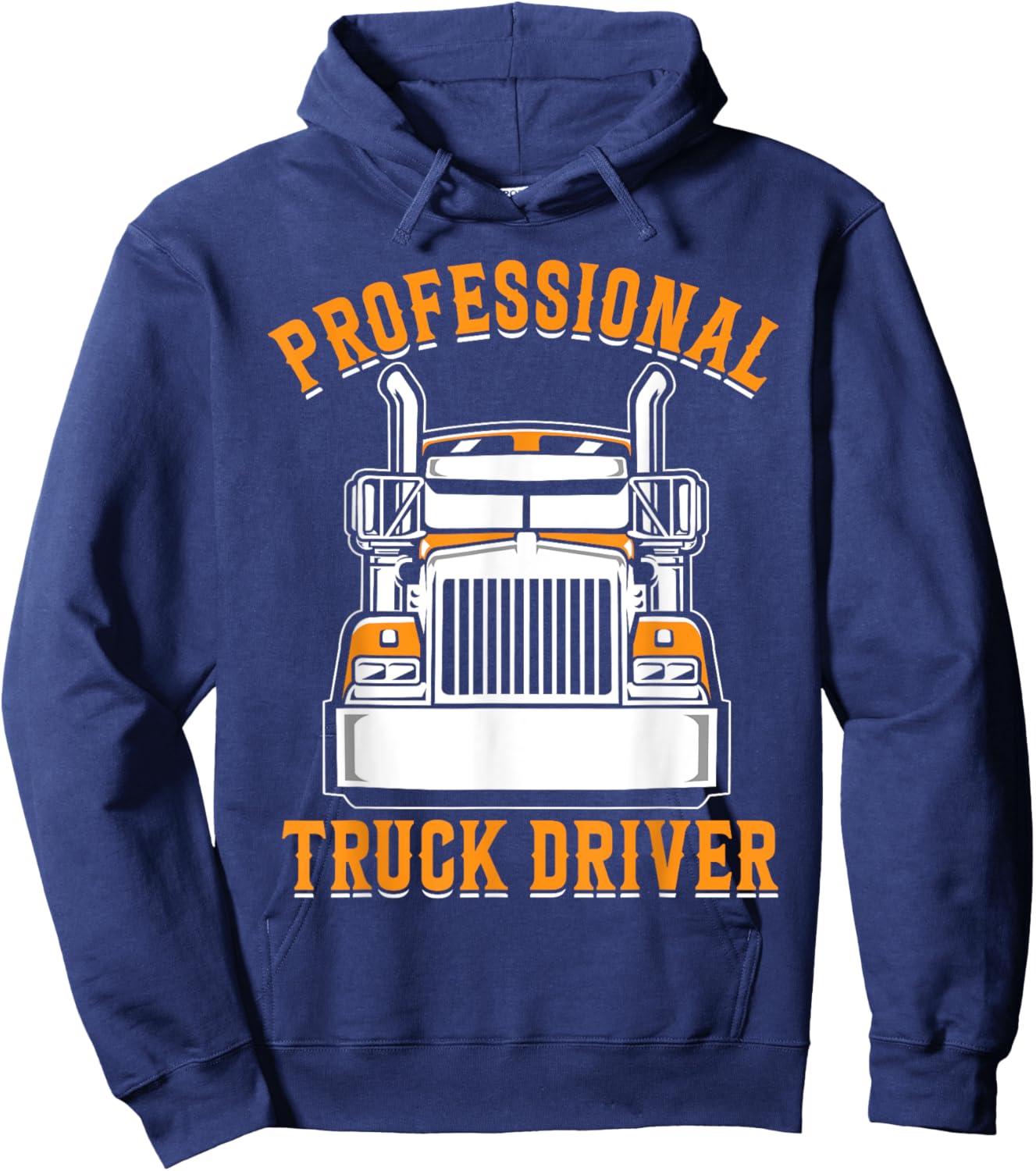 Professional Truck Driver Hoodie - Hoodie | Navy