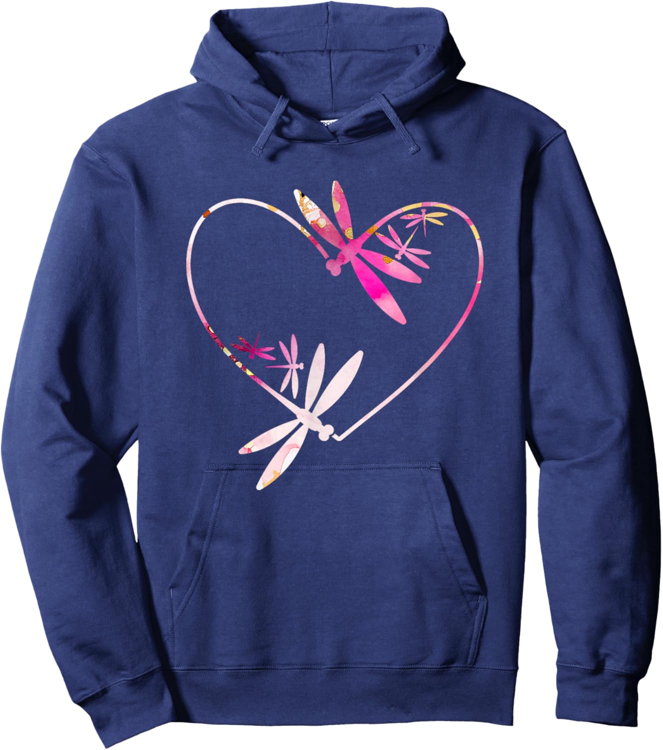 Dragonfly Heart Dragonflies Dragonfly Lover Hoodie - Hoodie | Navy