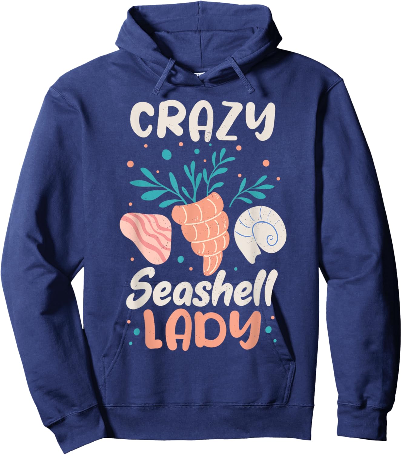 Shelling Shell Collecting Seashell Collector Hoodie - Hoodie | Navy