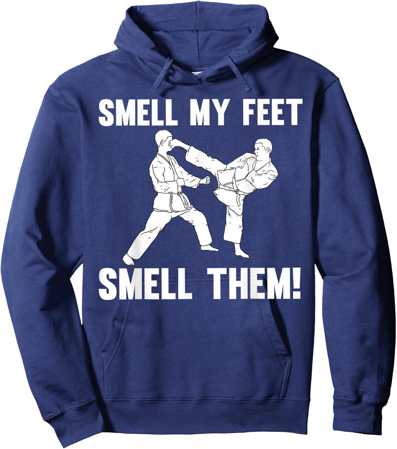 Funny Karate Design Women Karate Martial Arts Lover Small Hoodie - Hoodie | Navy