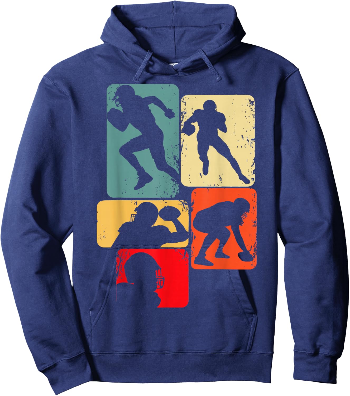 Football American Football Kids Boys Hoodie - Hoodie | Navy