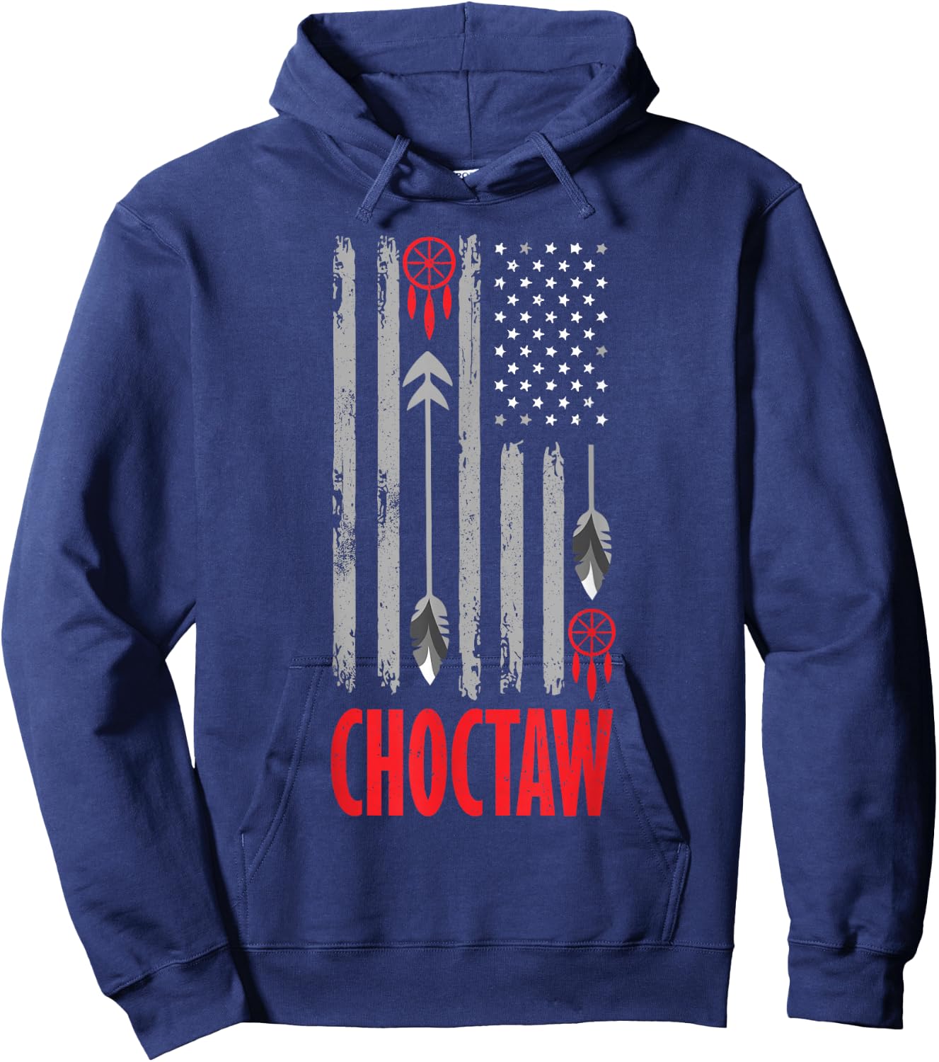 Choctaw Tribe Native American Day Indigenous Peoples Day Men Hoodie - Hoodie | Navy