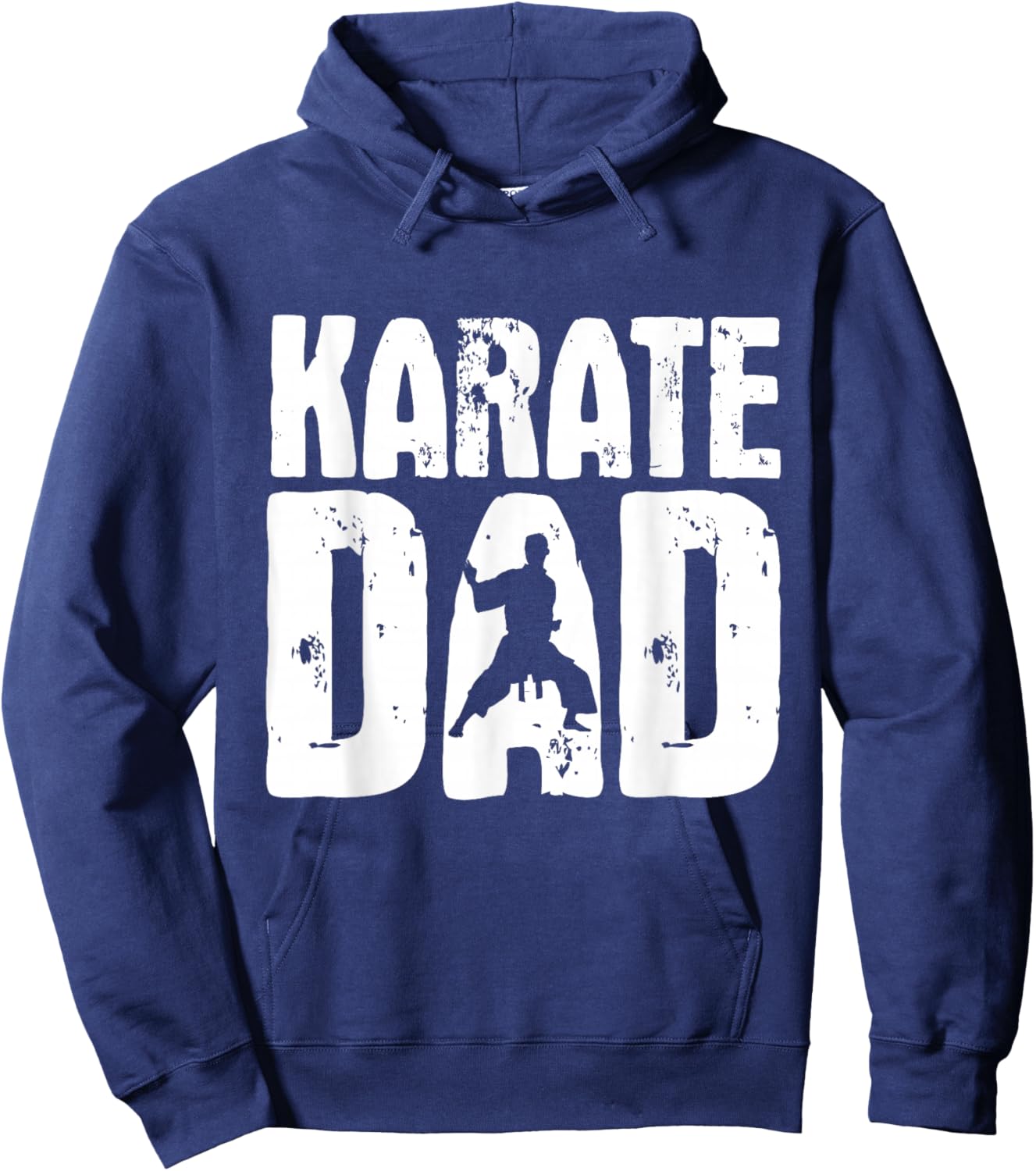 Karate Dad - Martial Arts Coach Karateka Taekwondo Trainer Hoodie - Hoodie | Navy