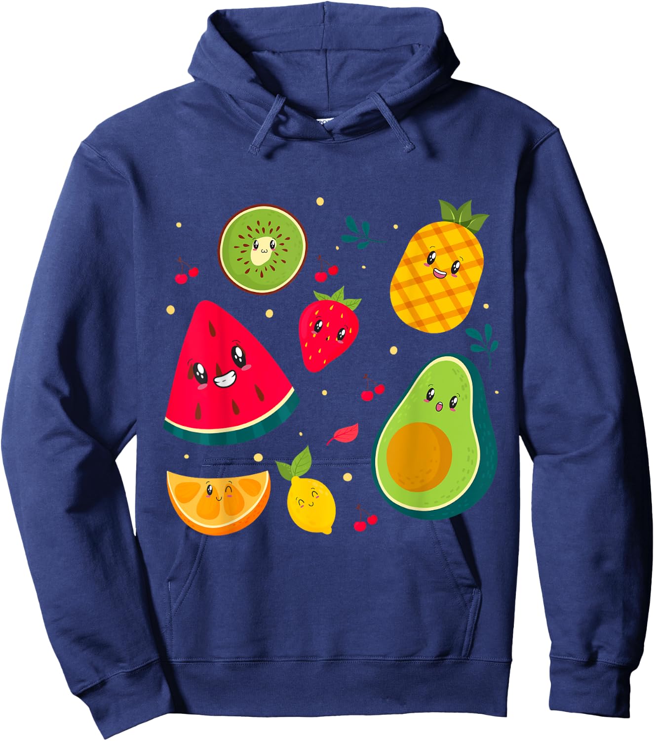 Fruit Costume Sweet Tea Fruit Salad Men Women Couples Hoodie - Hoodie | Navy