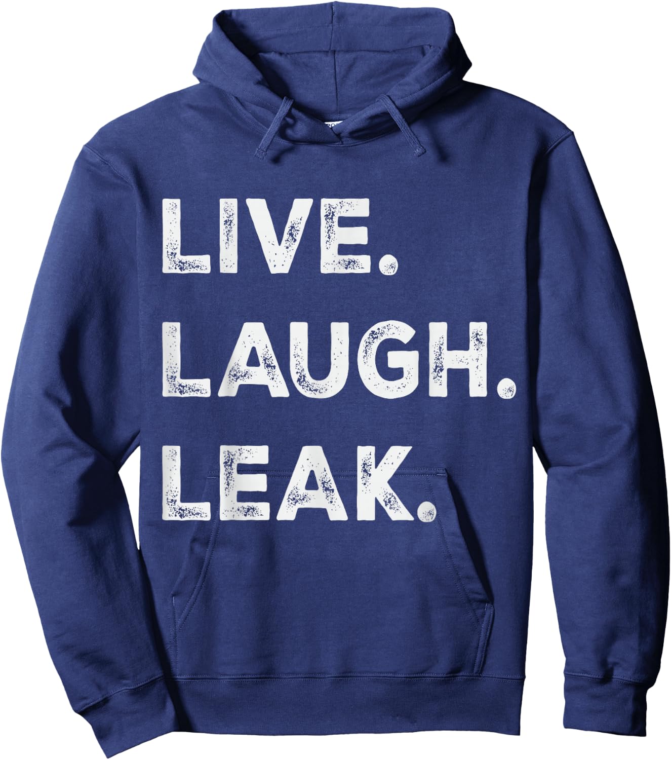 Live Laugh Leak Cerebrospinal Fluid Leak Awareness Warrior Hoodie - Hoodie | Navy