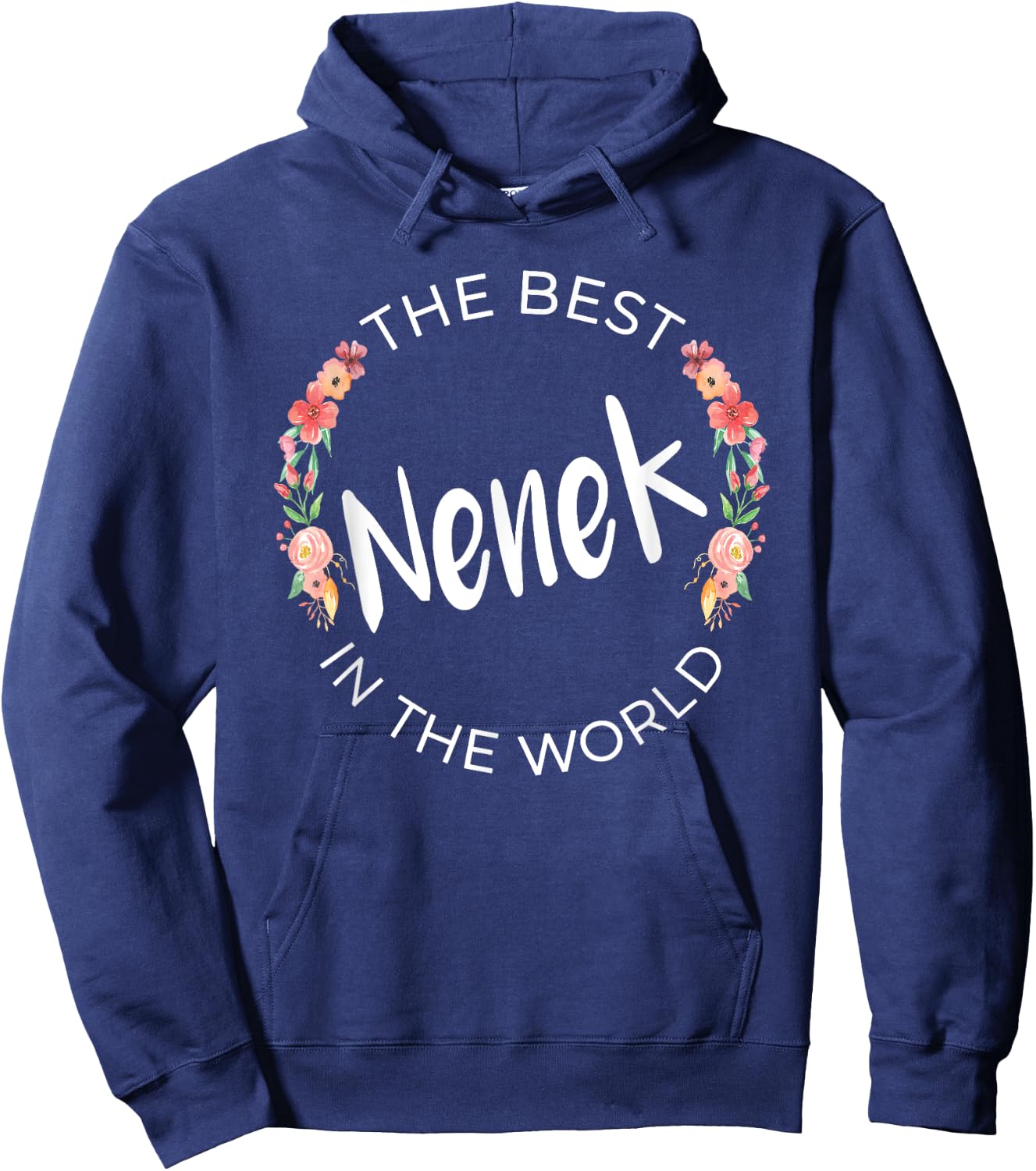 Best Nenek In The World Indonesian Grandma Mother’s Day Hoodie - Hoodie | Navy