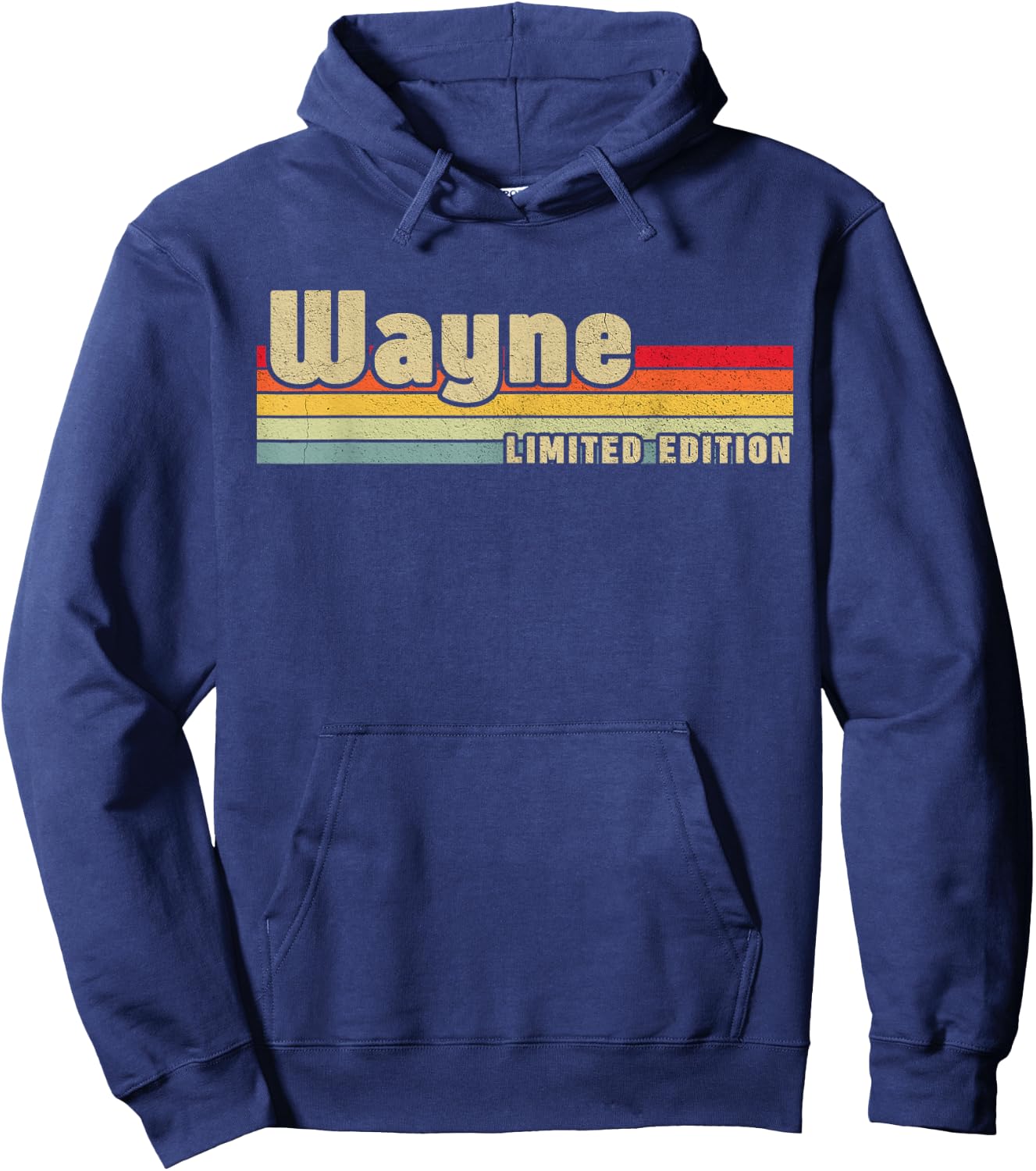Wayne Gift Name Personalized Birthday Funny Christmas Hoodie - Hoodie | Navy
