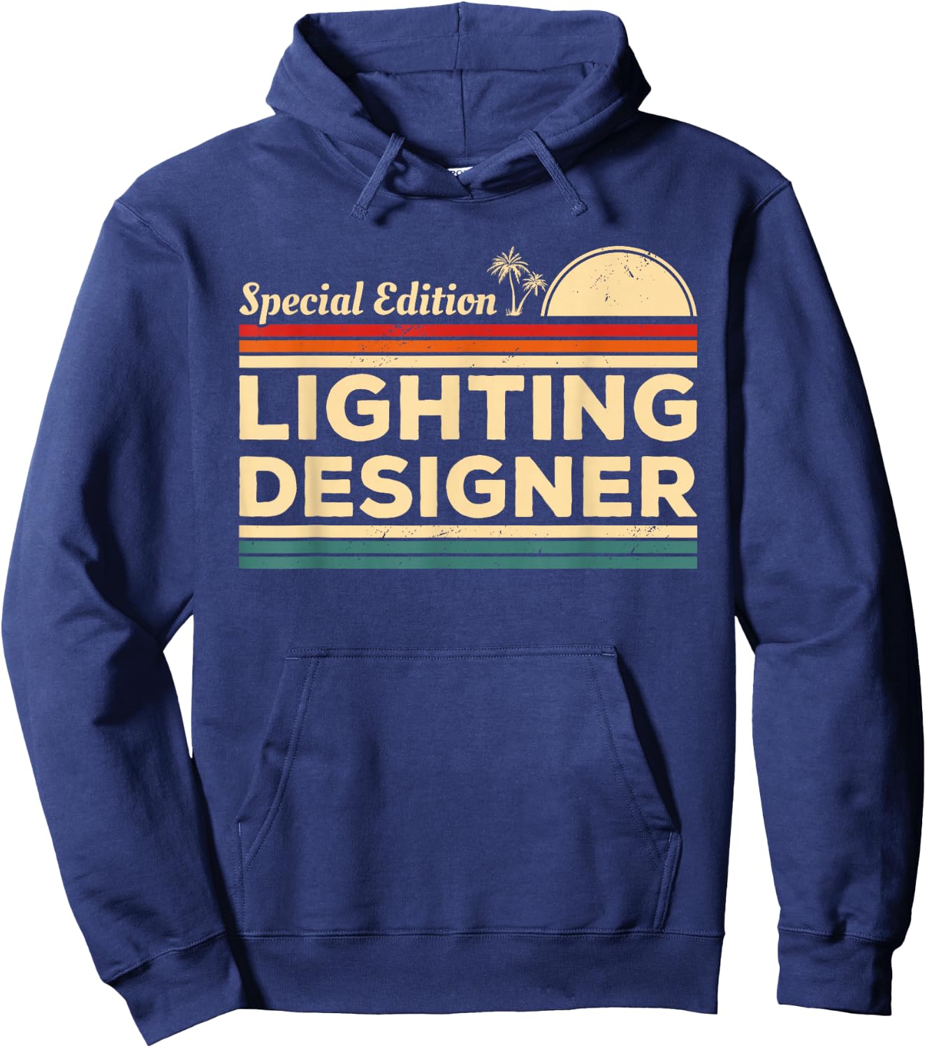 Vintage Lighting Designer Hoodie - Hoodie | Navy