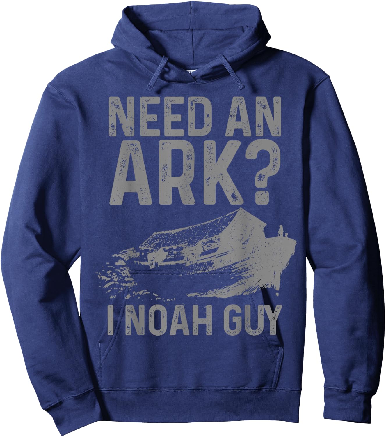 Need An Ark I Noah Guy Funny Christian Pastor Bible Jesus Hoodie - Hoodie | Navy