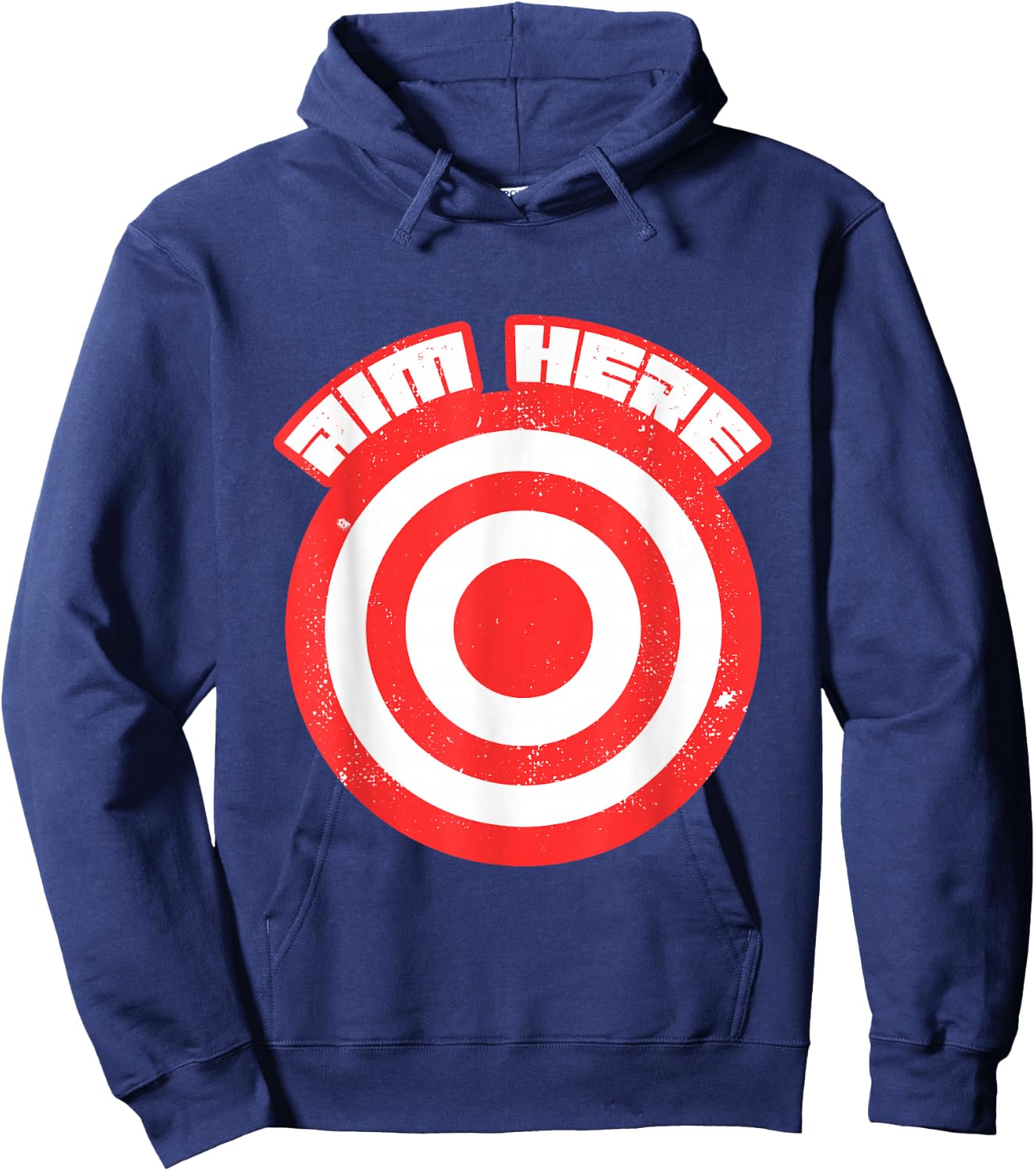 Bullseye Target Sports, Likes Hitting, Dart Bullseyes Gifts Hoodie - Hoodie | Navy
