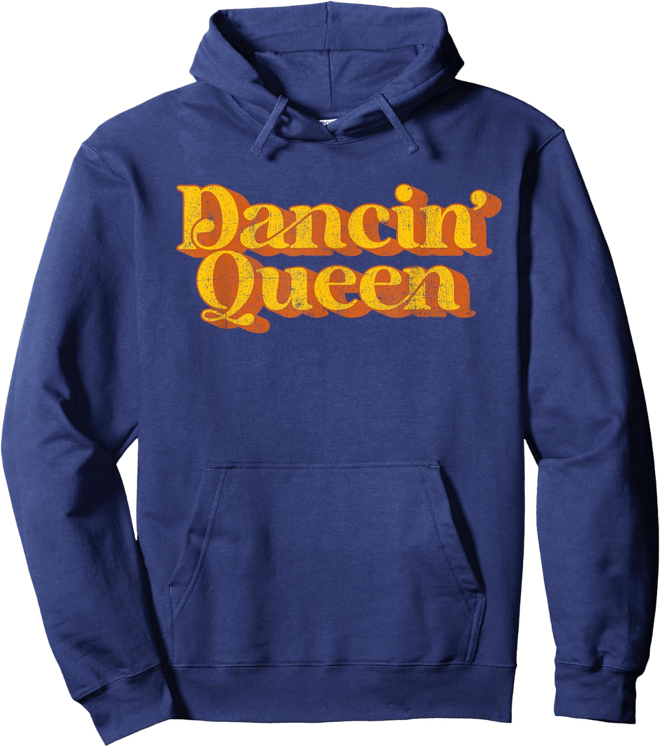 Retro Dancin Queen Funny Disco 70's Party Costume Hoodie - Hoodie | Navy