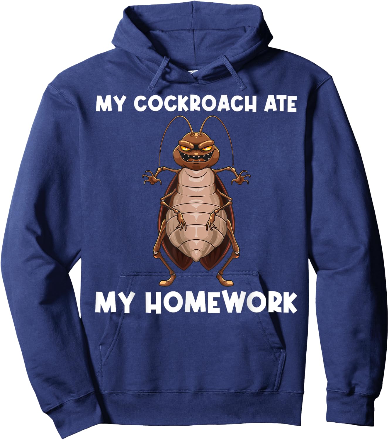 Funny Cockroach For Kids Boys Entomology Pest Control Insect Hoodie - Hoodie | Navy