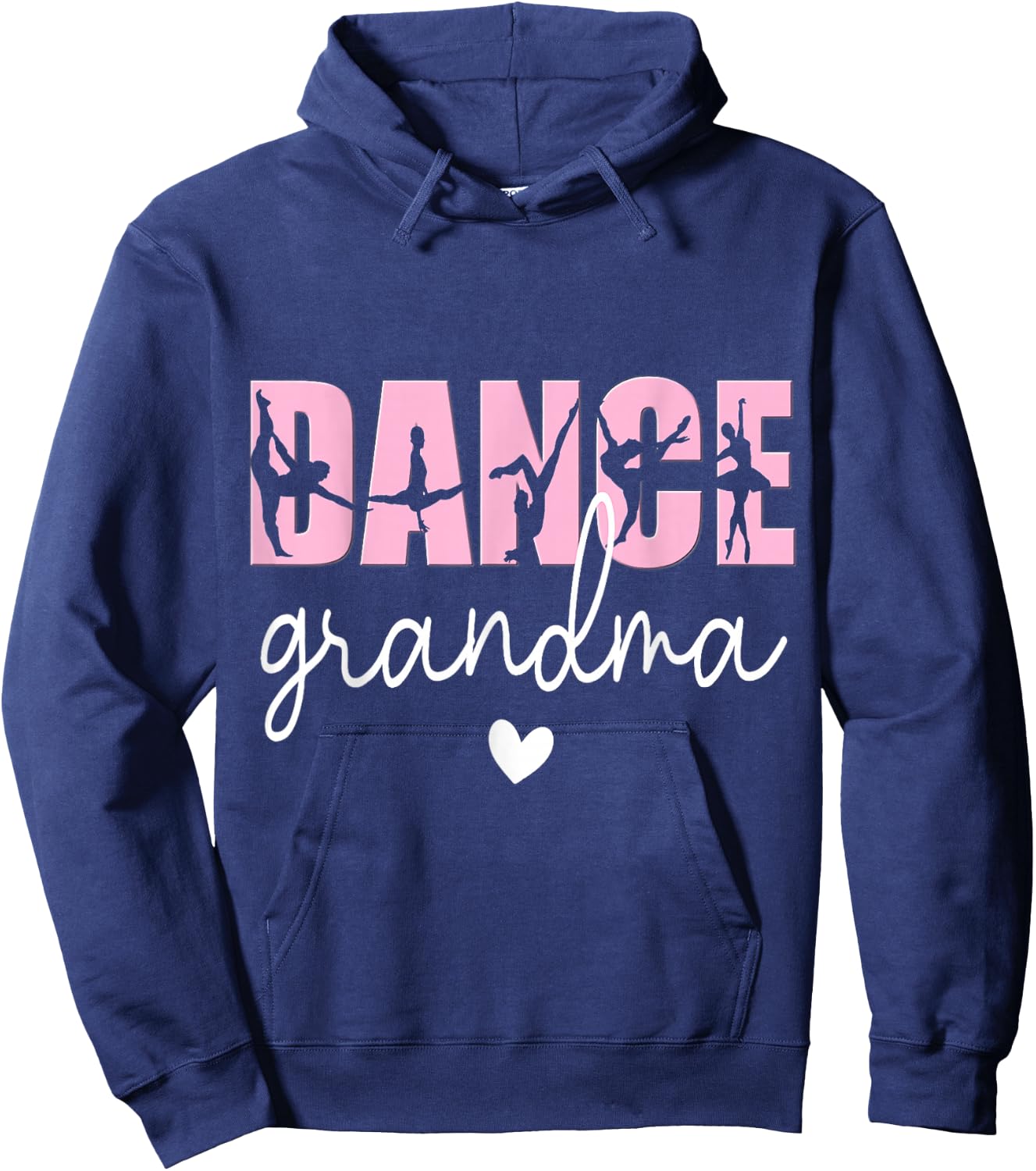 Dance Grandma of A Dancer Grandmother, Happy Mother's Day Hoodie - Hoodie | Navy