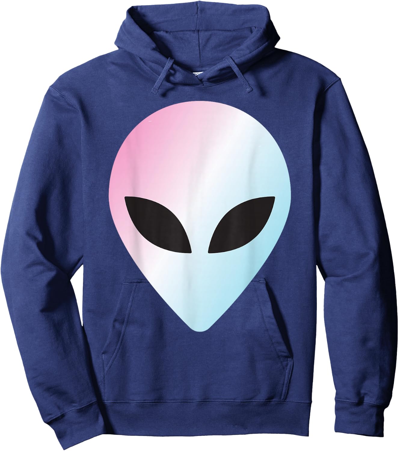 Alien Head T Shirt Colorful Alien thanksgiving 2023 Hoodie - Hoodie | Navy