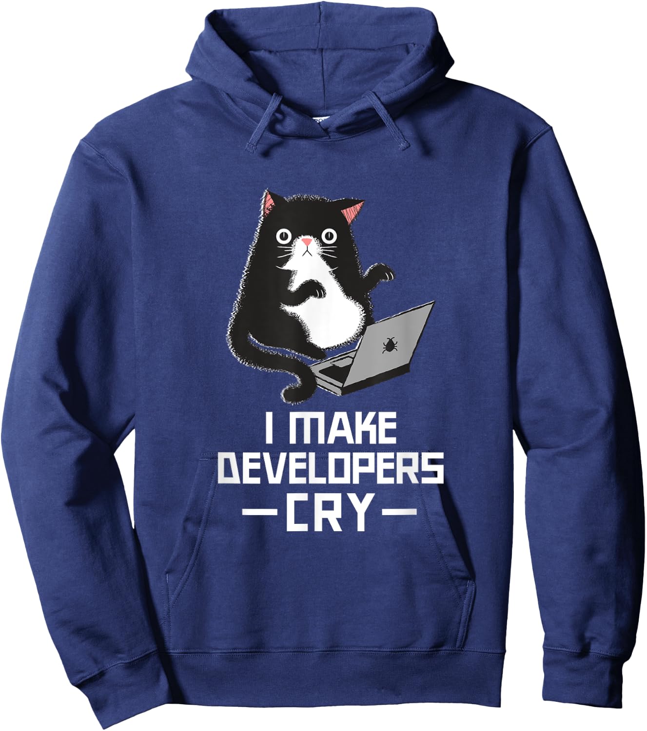 Funny QA Shirt IT Shirt QA Merch for QA Engineer QA Tester Hoodie - Hoodie | Navy