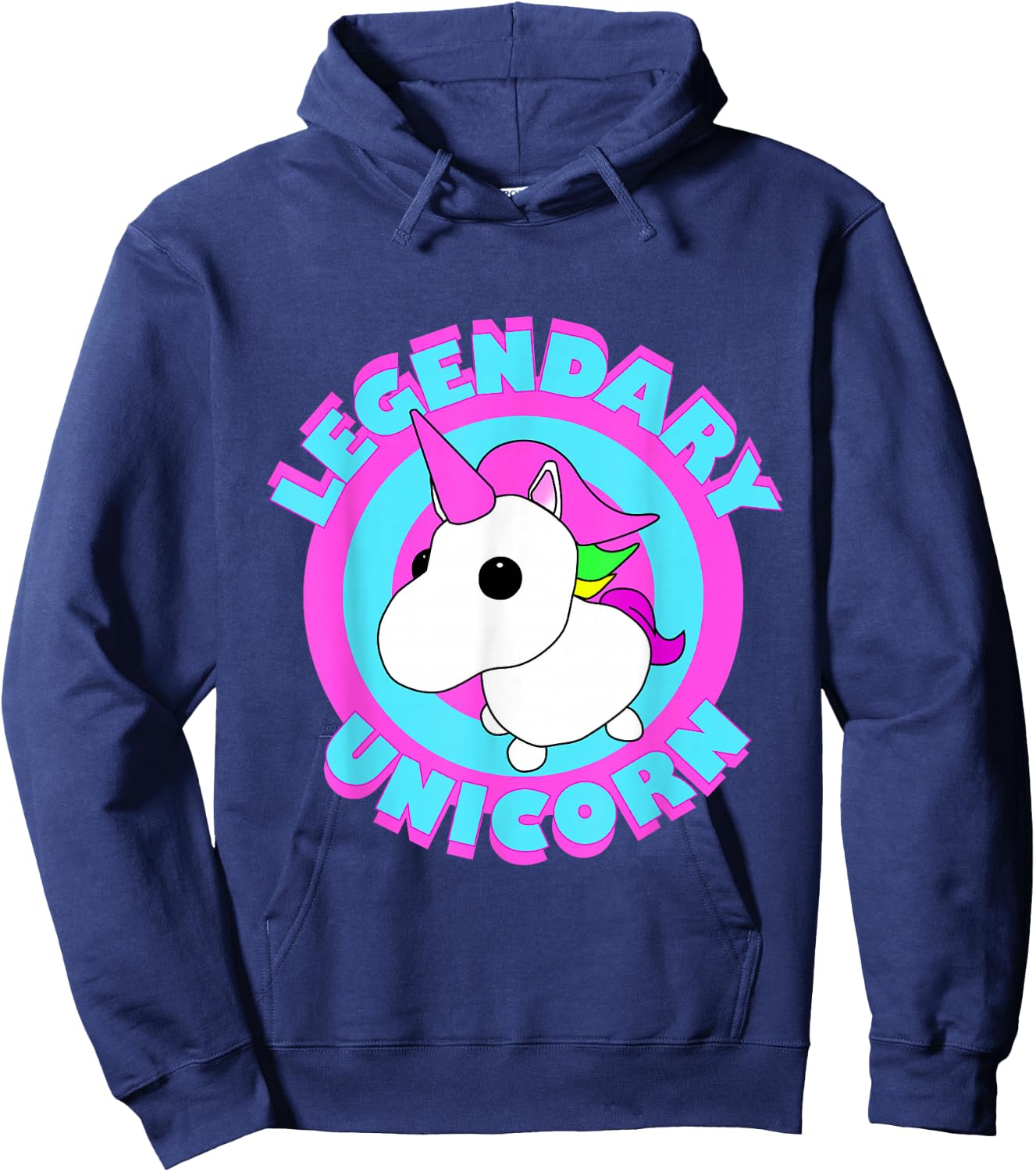 Adopt the Legendary Unicorn Gaming Team Fan Art Hoodie - Hoodie | Navy