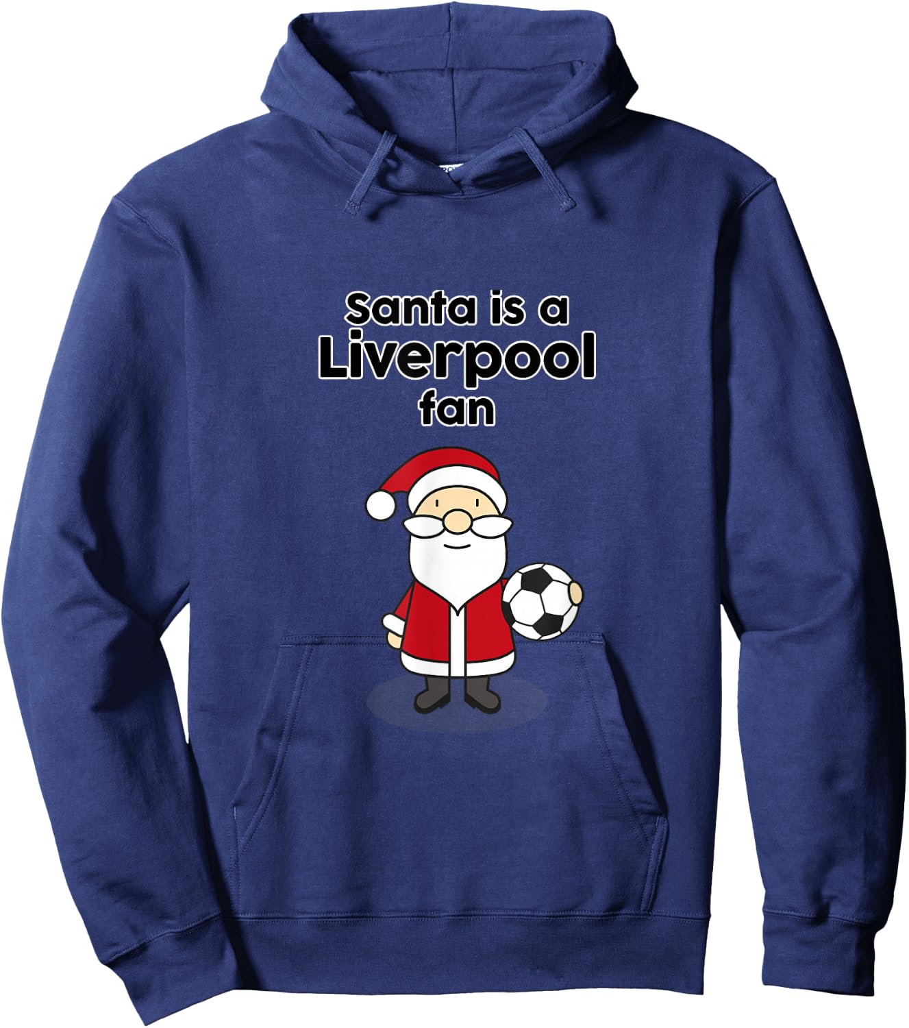 Liverpool Football Soccer Christmas Hoodie - Hoodie | Navy
